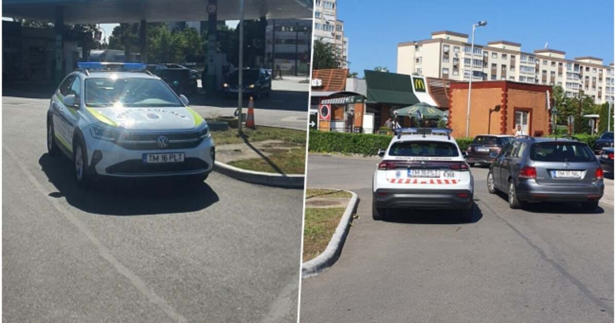 Un cititor contestă parcarea polițiștilor locali la Piața Volantă: Reacția instituției