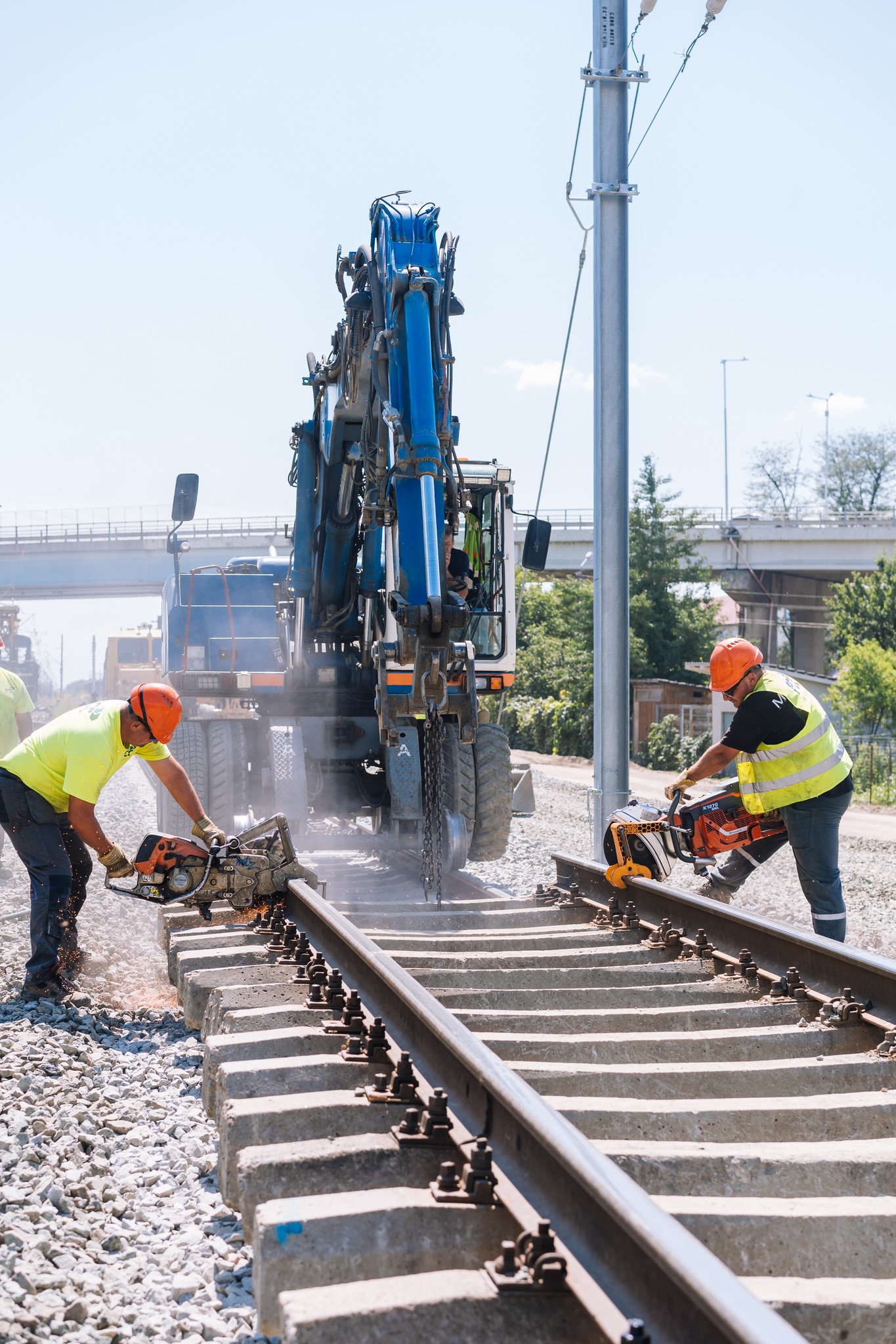 lucrări Lugoj - Timișoara cale ferată (1)