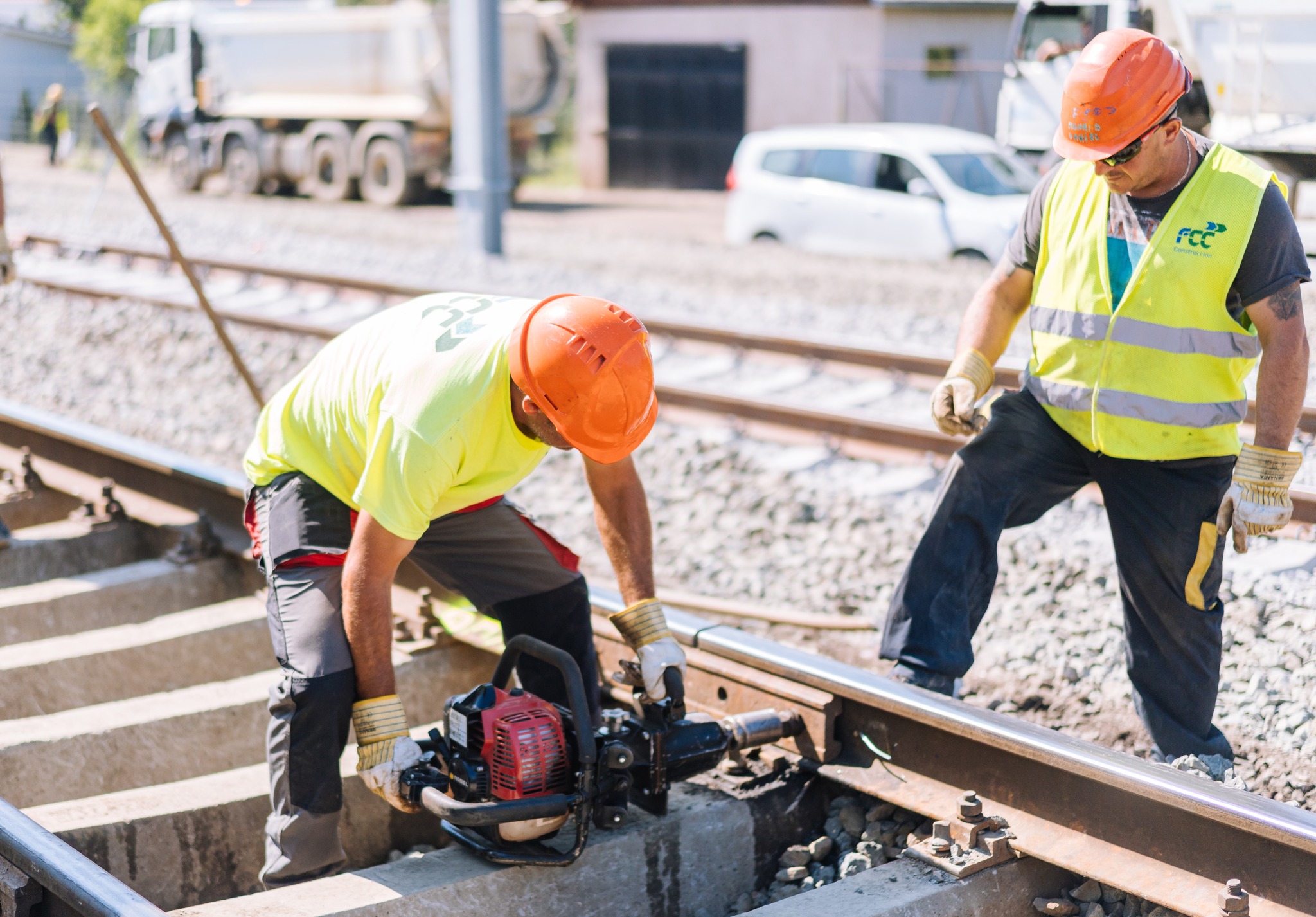 lucrări Lugoj - Timișoara cale ferată (2)
