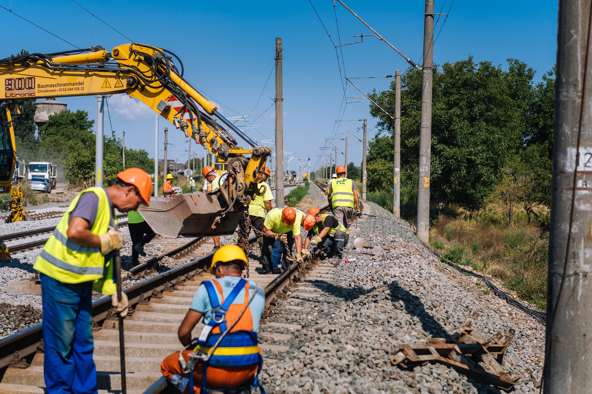 lucrări Lugoj - Timișoara cale ferată (10)