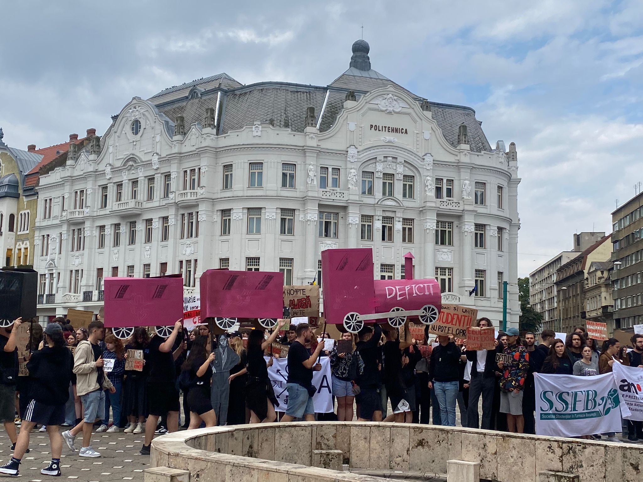 Protest studenți Timișoara (1)