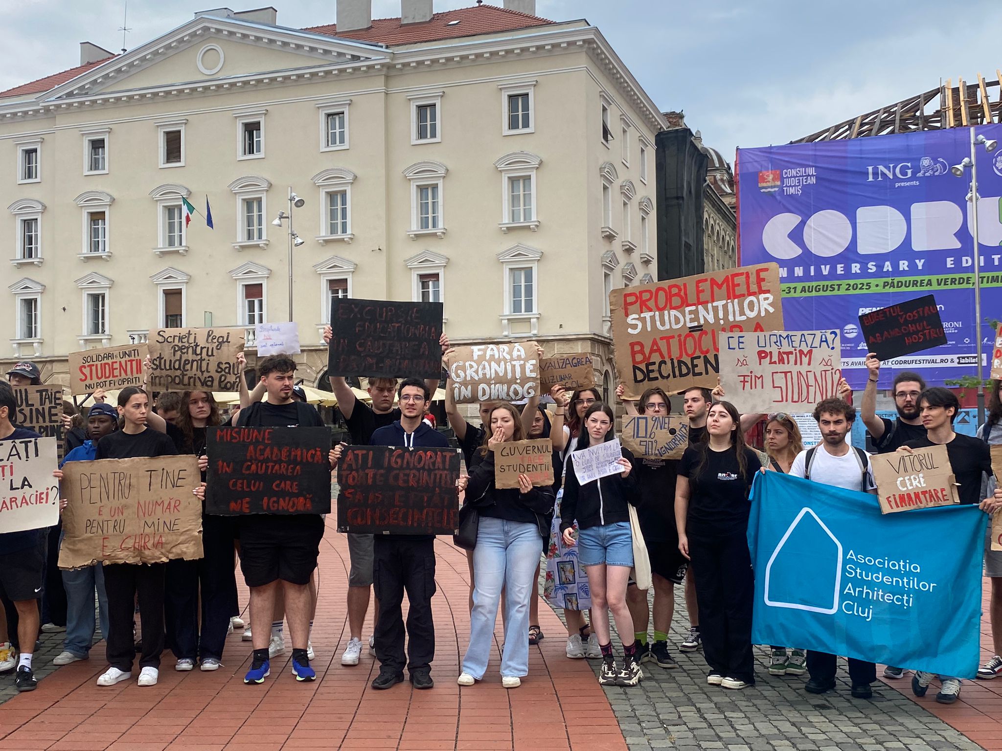 Protest studenți Timișoara (26)