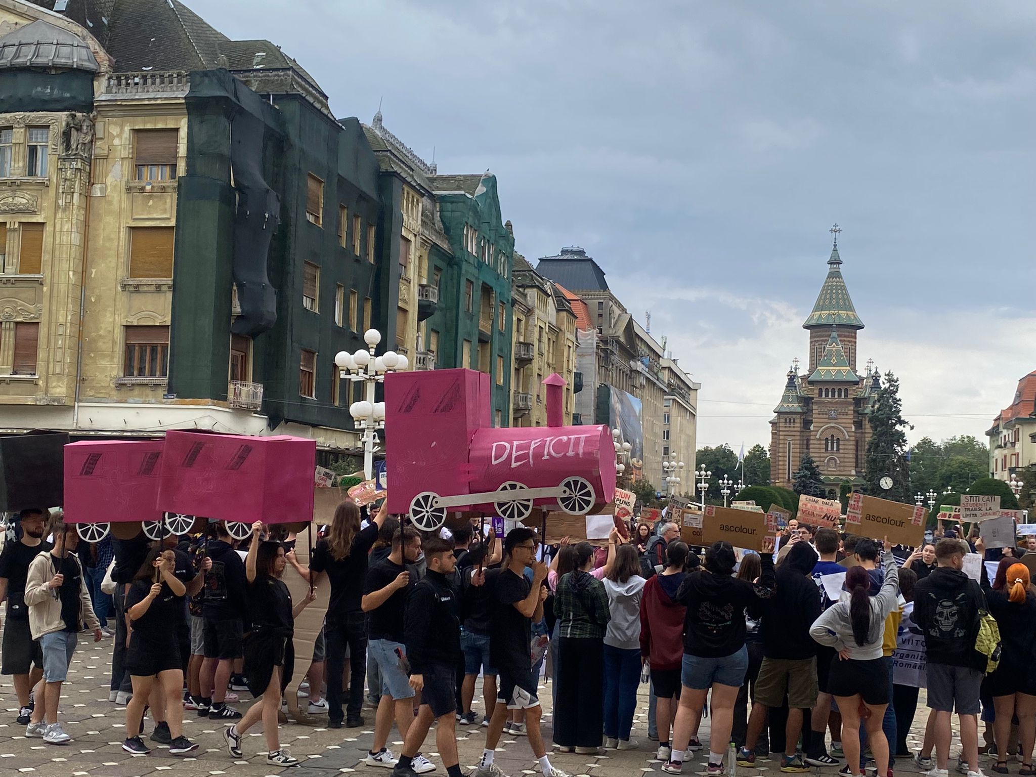 Protest studenți Timișoara (33)