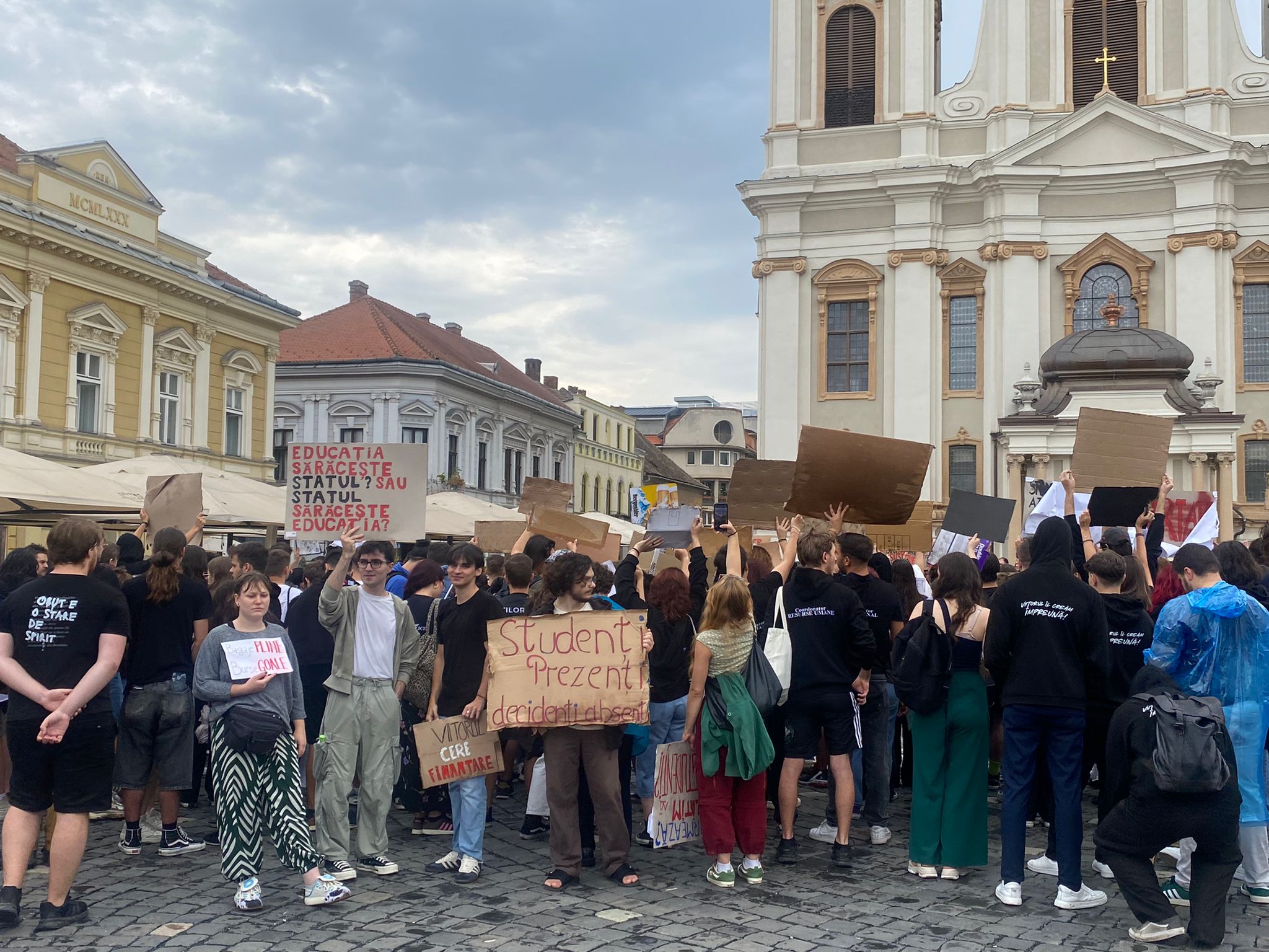 Protest studenți Timișoara (3)