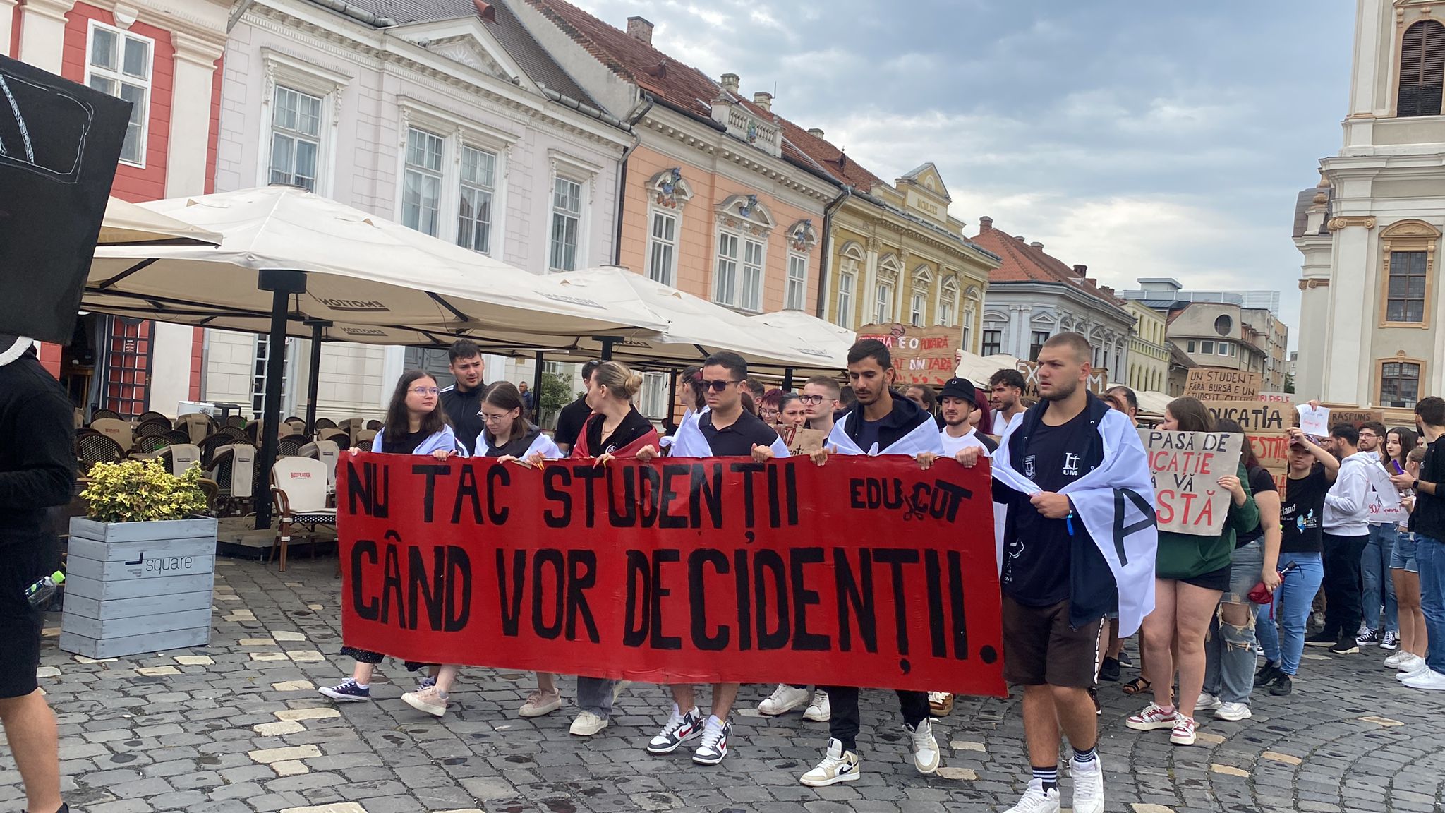 Protest studenți Timișoara (5)