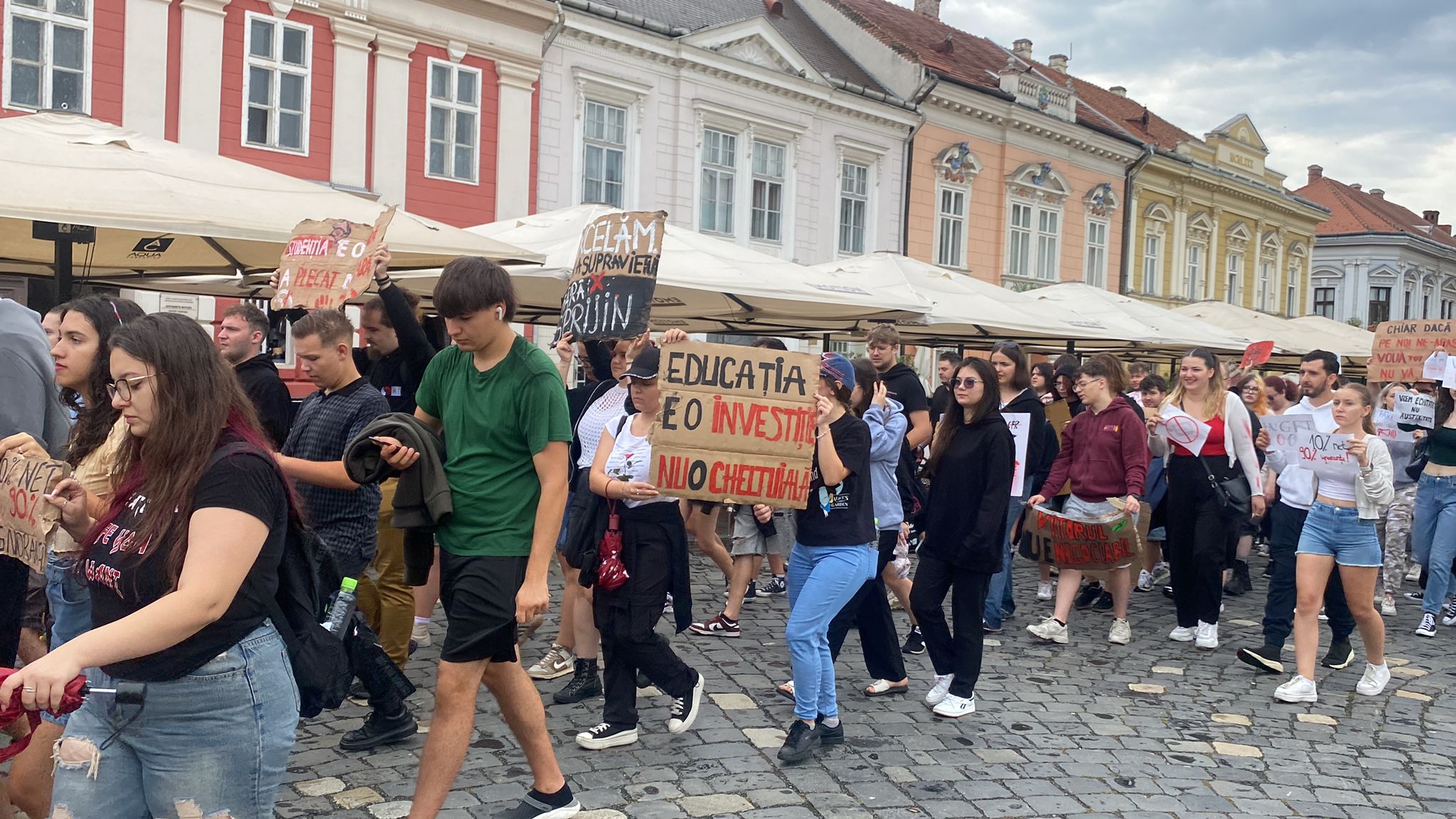 Protest studenți Timișoara (6)