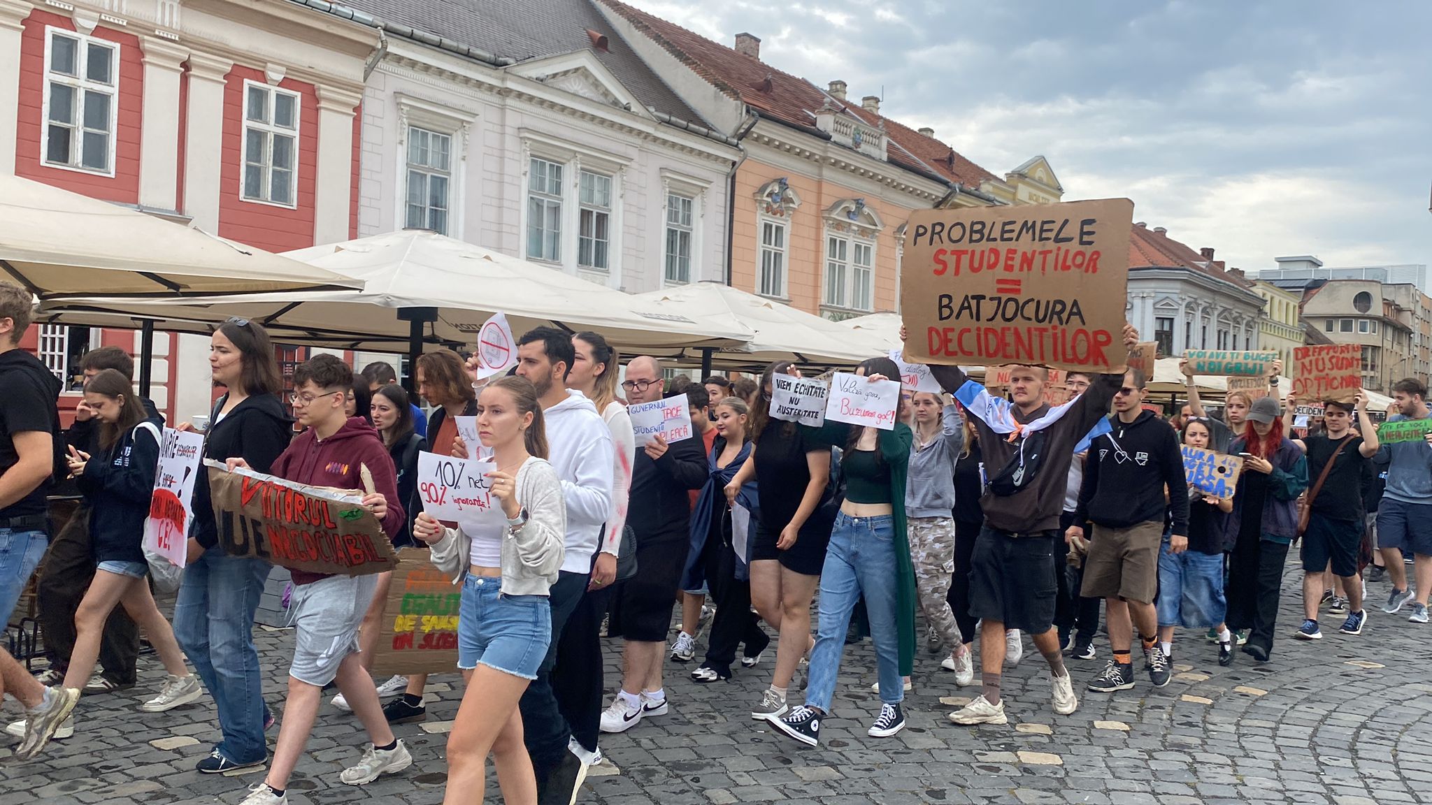 Protest studenți Timișoara (8)