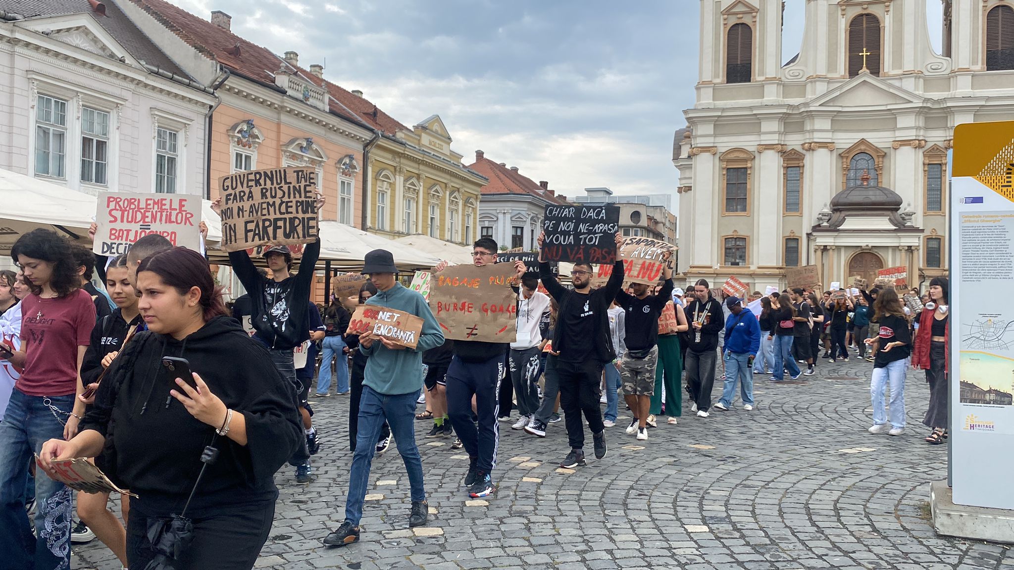 Protest studenți Timișoara (10)