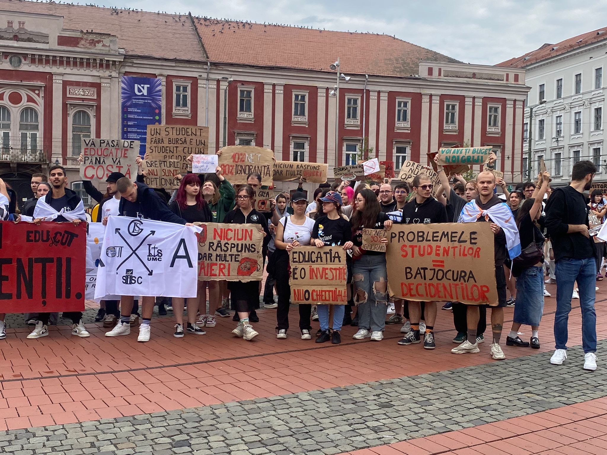 Protest studenți Timișoara (15)