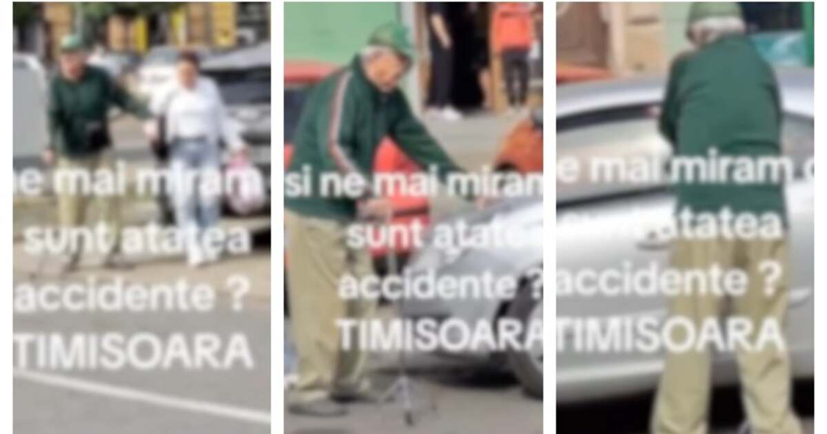 VIDEO: Un bătrân cu probleme de sănătate conduce prin Timișoara - risc pe drumuri! VIDEO: Un bătrân cu probleme de sănătate conduce prin Timișoara - risc pe drumuri!