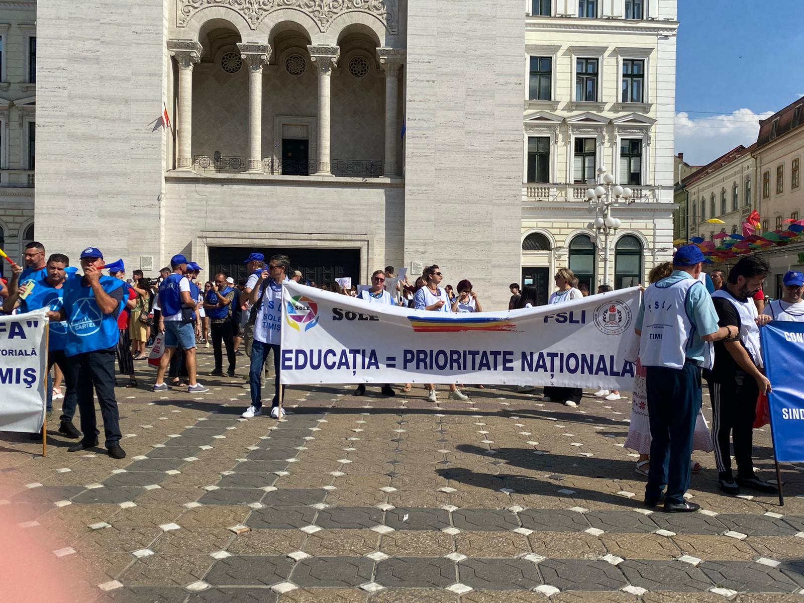 protest studenti elevi timisoara (1)