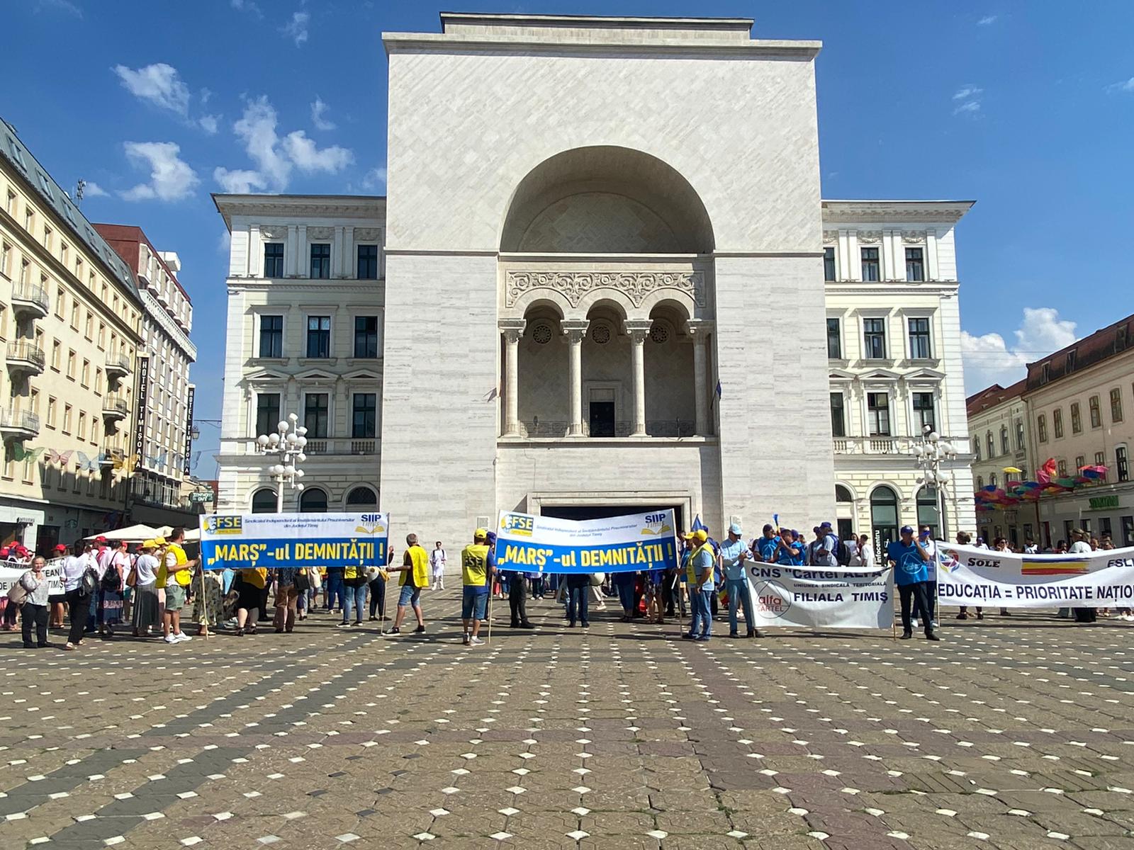 protest studenti elevi timisoara (2)