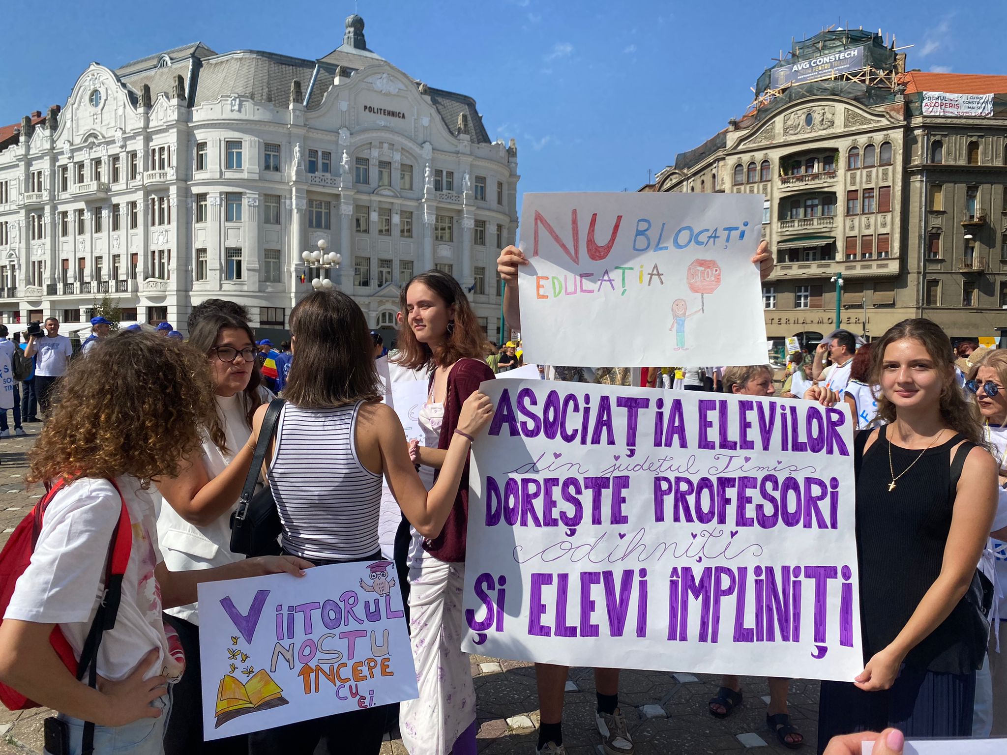 protest studenti elevi timisoara (5)