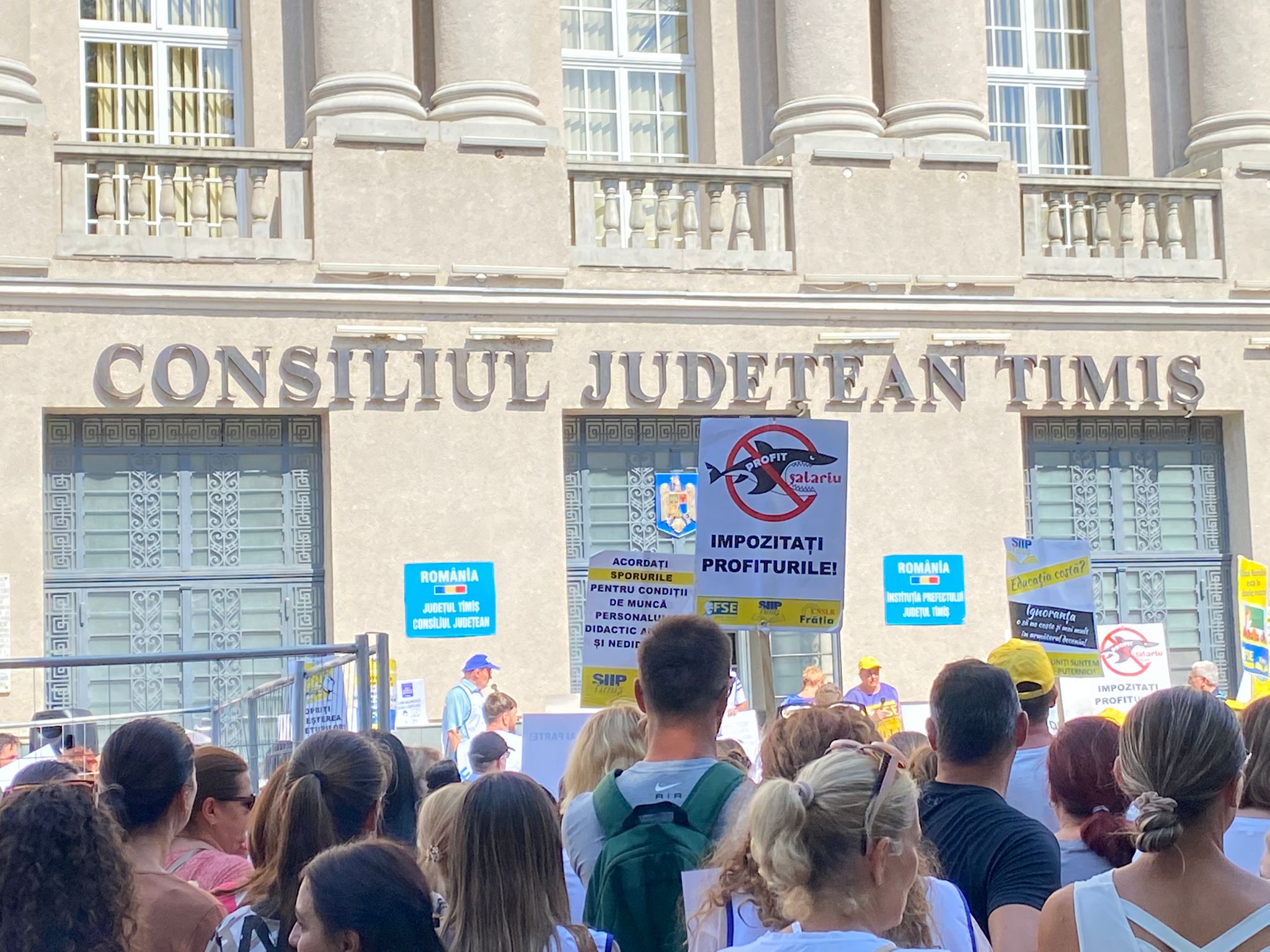 protest profesori studenti timisoara (1)