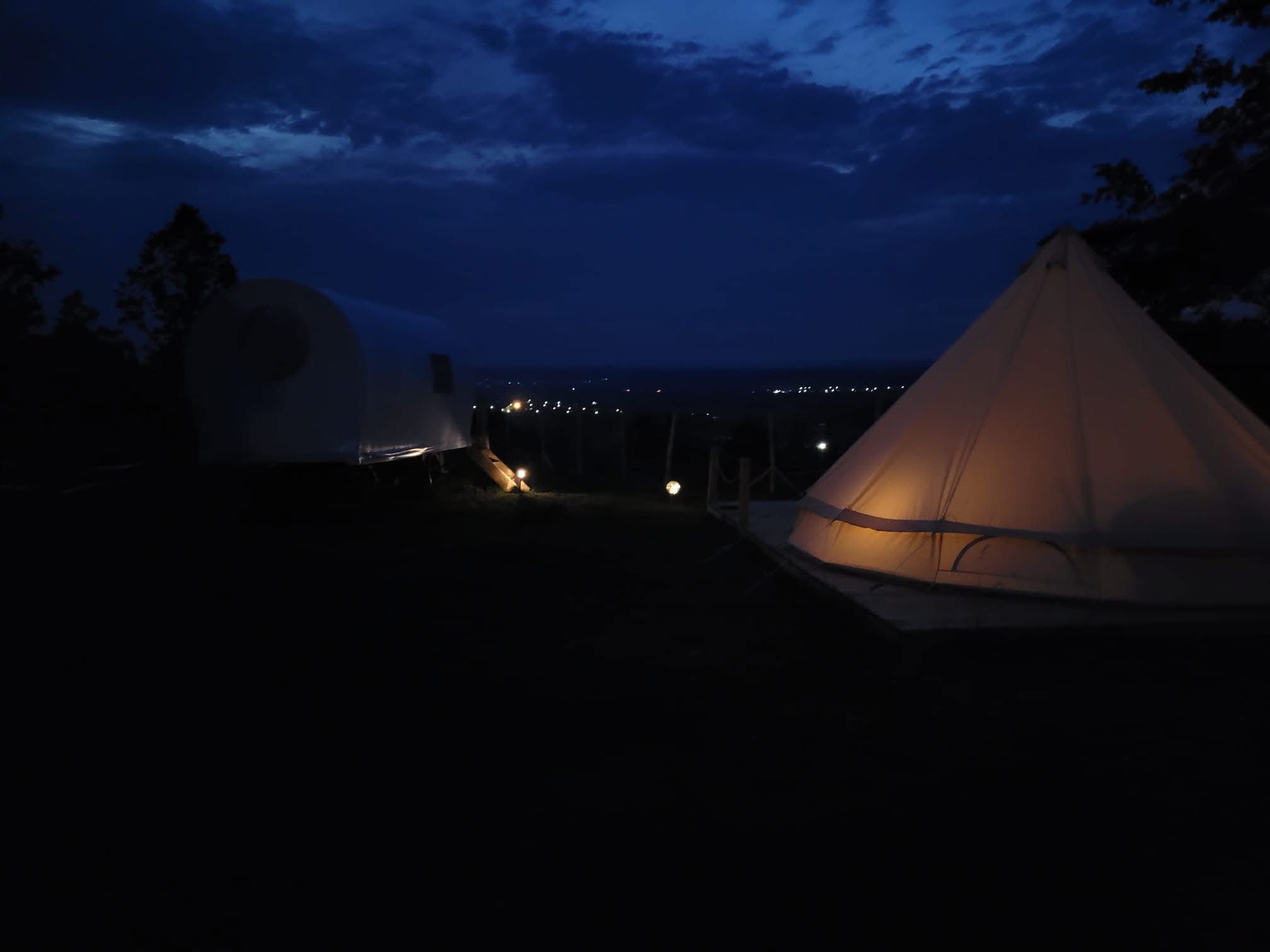 Carul cu Stele noaptea