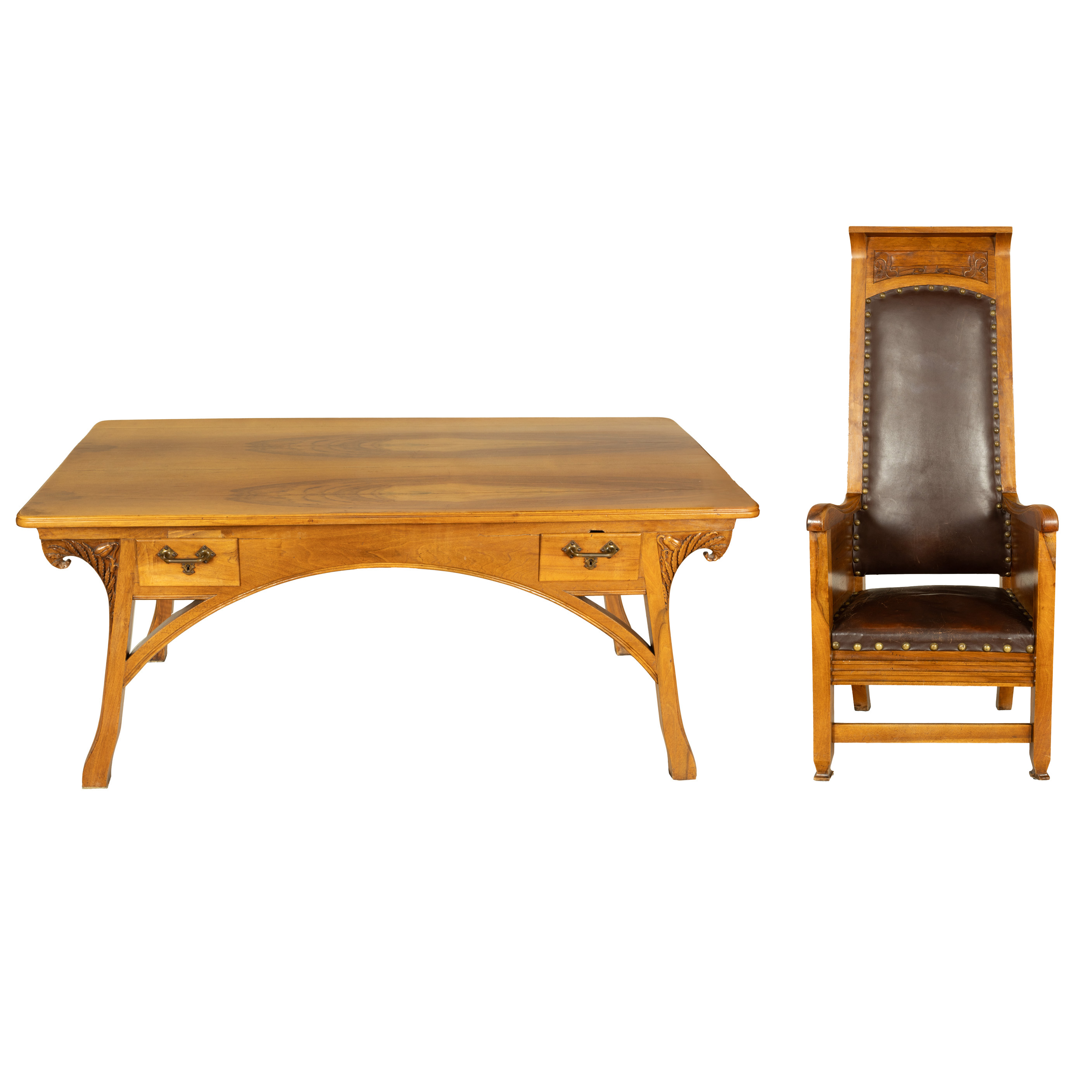 set-birou_Art-Nouveau_Bellery-Desfontaines_Paris_1899