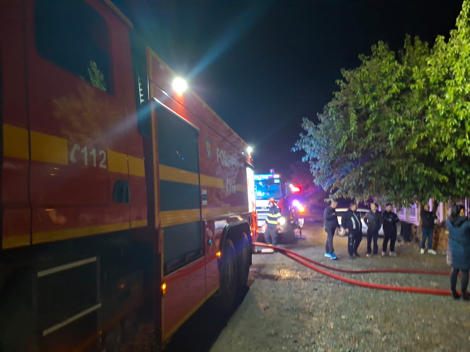 incendiu hala pompieri sag