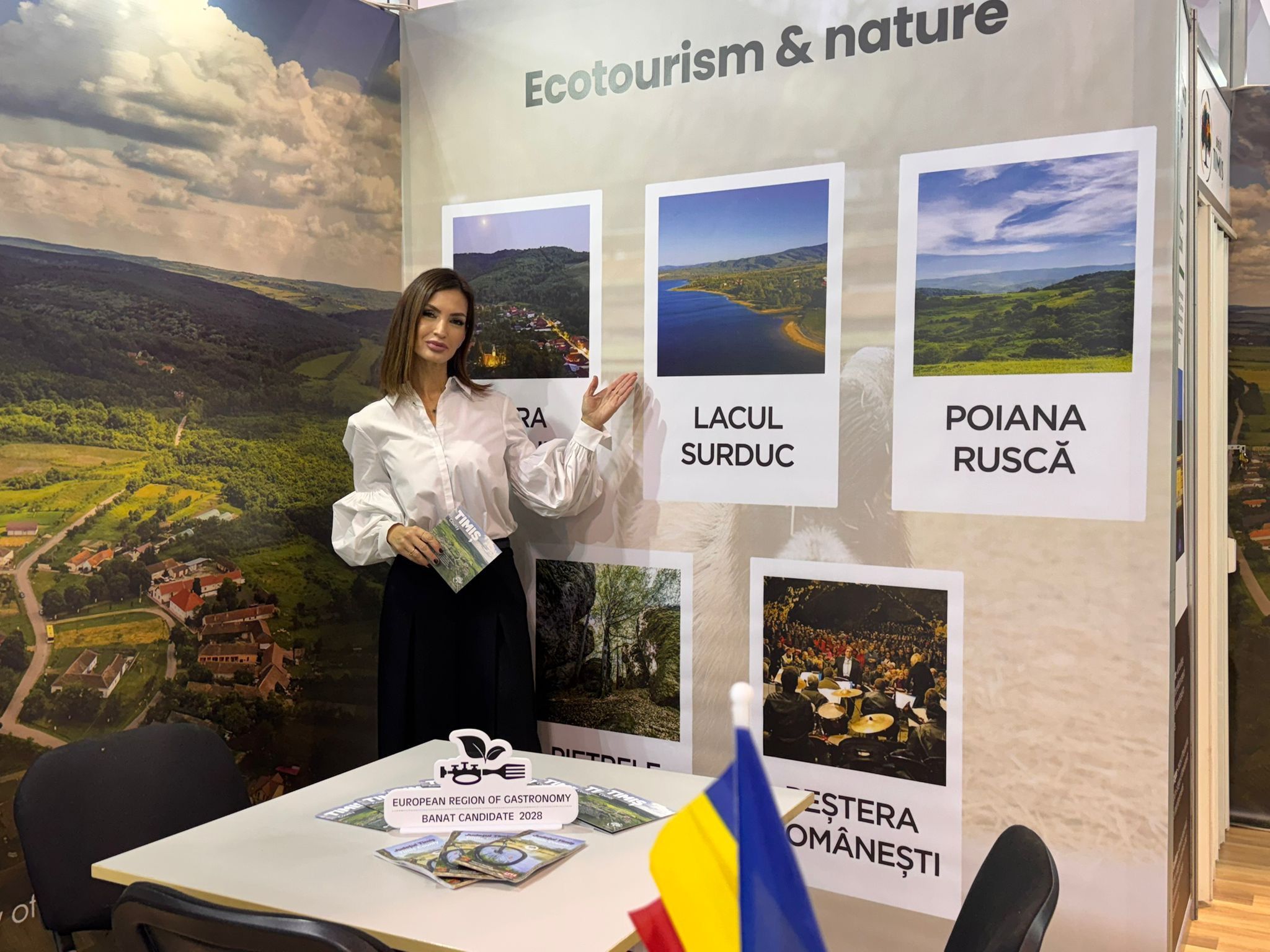 poza stand Visit Timis 2