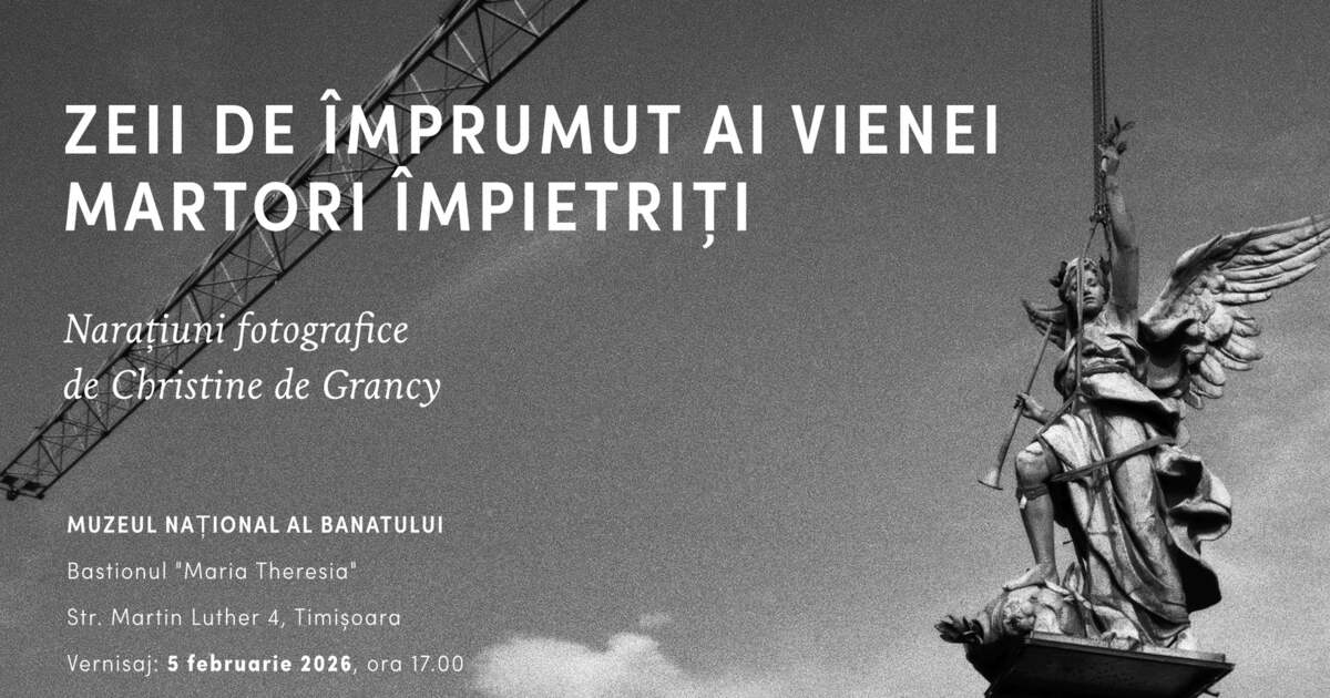 „Expoziția „Zeii de împrumut ai Vienei” se deschide la Timișoara: oraș, memorie și detalii misterioase” „Expoziția „Zeii de împrumut ai Vienei” se deschide la Timișoara: oraș, memorie și detalii misterioase”