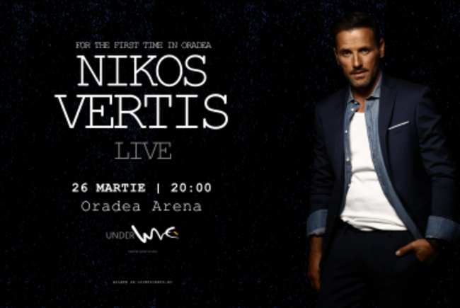 Poza pentru articolul Unul dintre cele mai așteptate concerte ale anului aduce public din toată țara la Oradea. Nikos Vertis, live