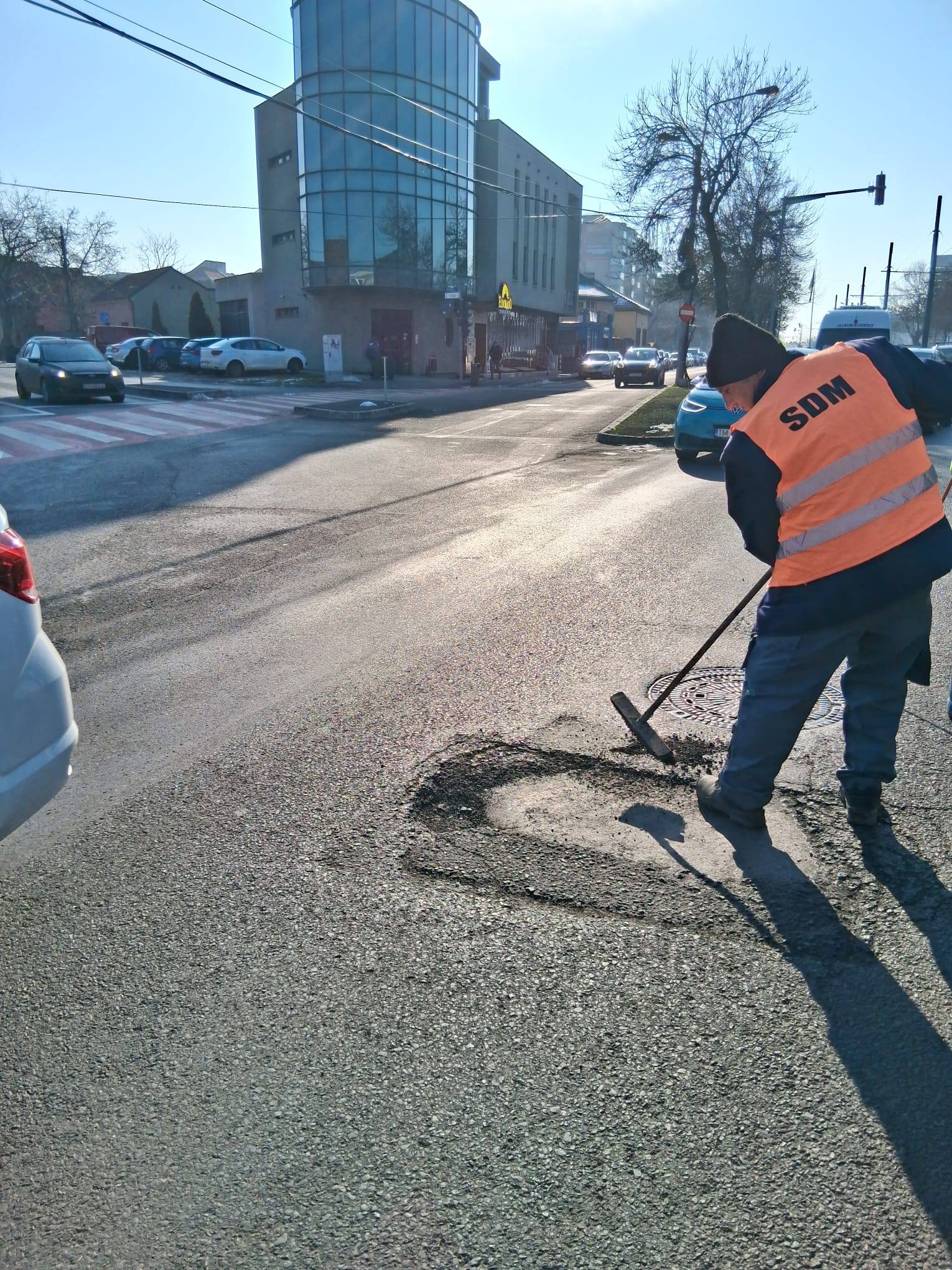 reparații gropi sdm