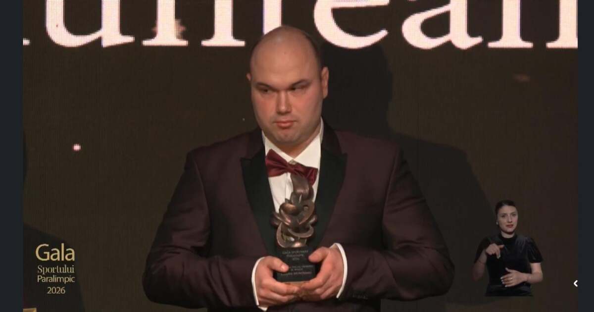 Timișoreanul Casian Munteanu, premiat la Gala Sportului Paralimpic pentru performanțele sale remarcabile Timișoreanul Casian Munteanu, premiat la Gala Sportului Paralimpic pentru performanțele sale remarcabile
