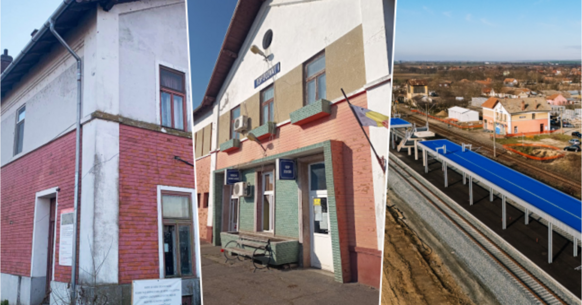 Apel pentru salvarea gării istorice între Lugoj și Timișoara înainte de demolare.