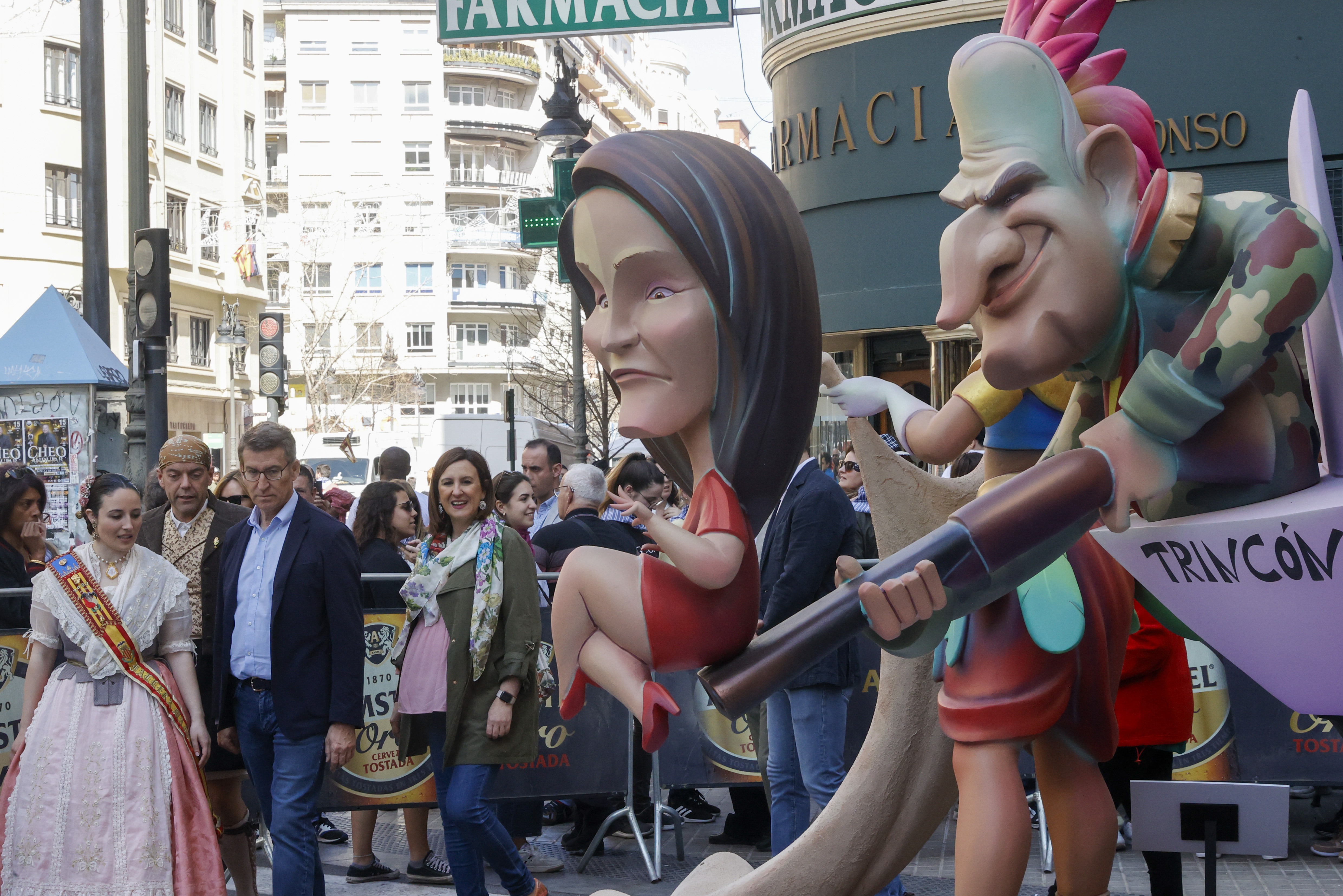 Fallas fiestas 2023 celebrations in valencia