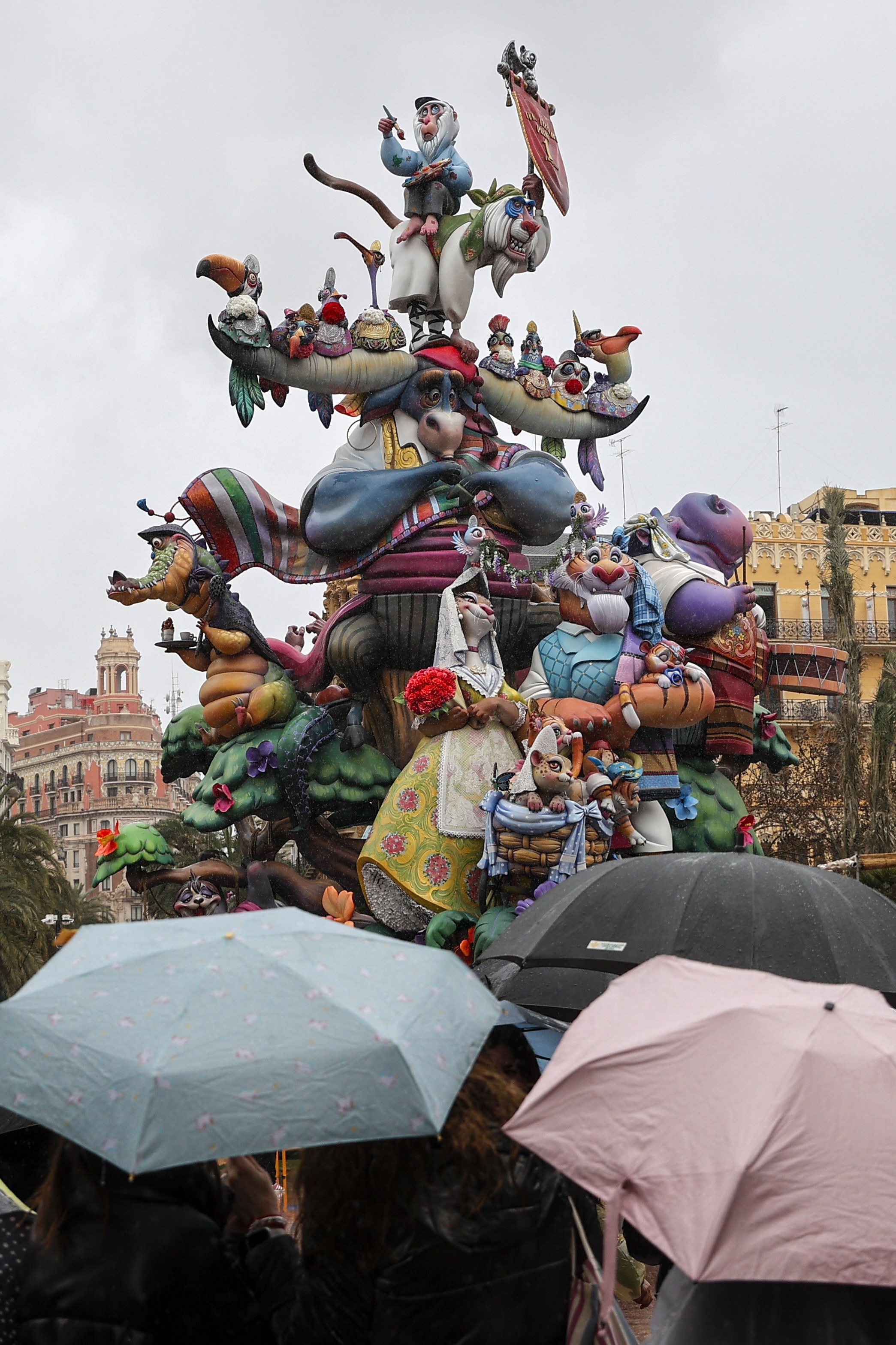 Fallas festival in Valencia