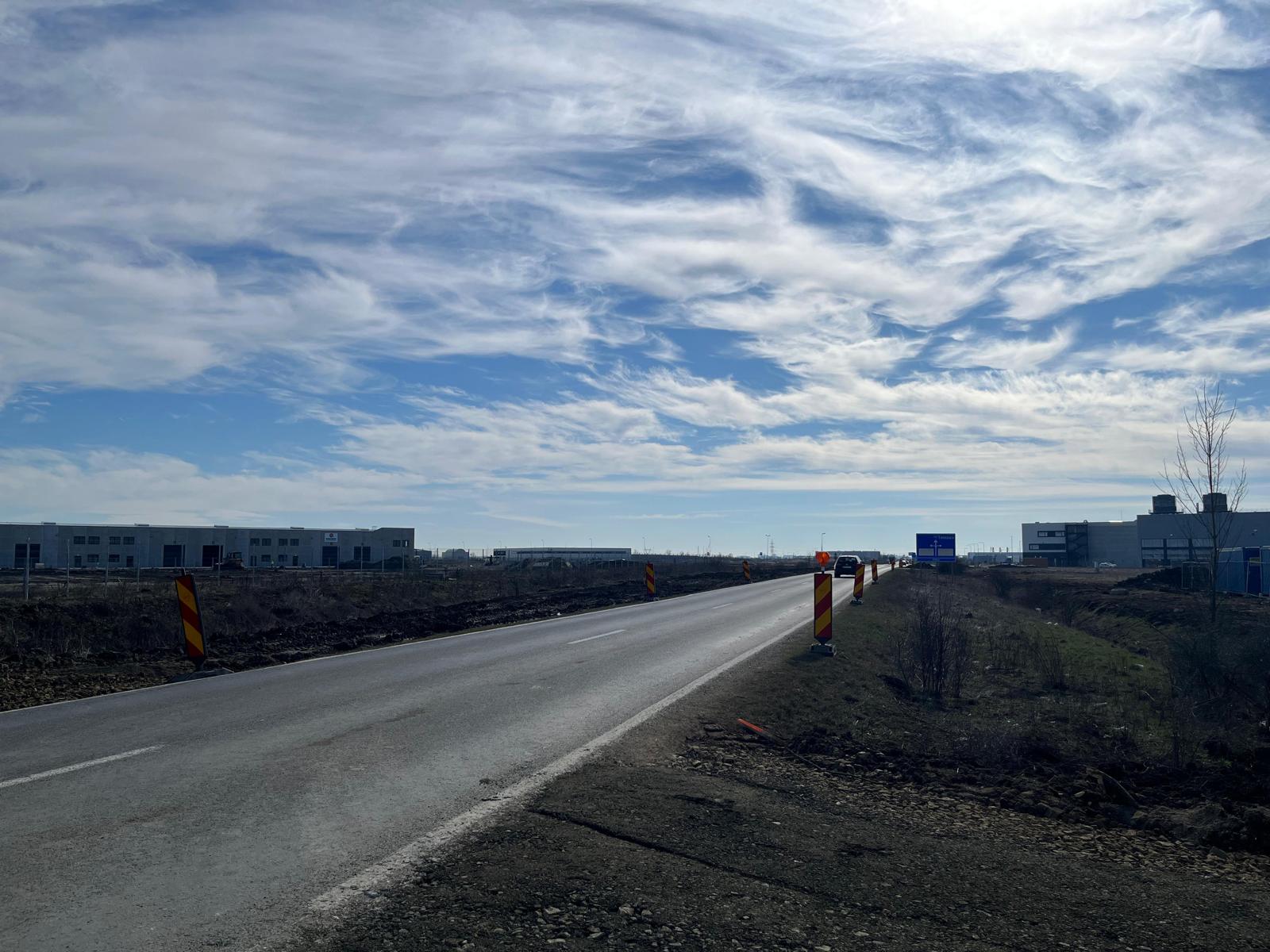 Lucrări modernizare DJ 692 Timișoara și Sânandrei (2)