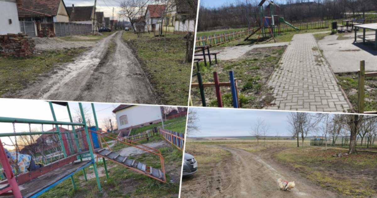 VIDEO. Locuitorii din Petrovaselo protestează împotriva nepăsării autorităților: drumuri proaste, utilități absente. Ce răspuns?