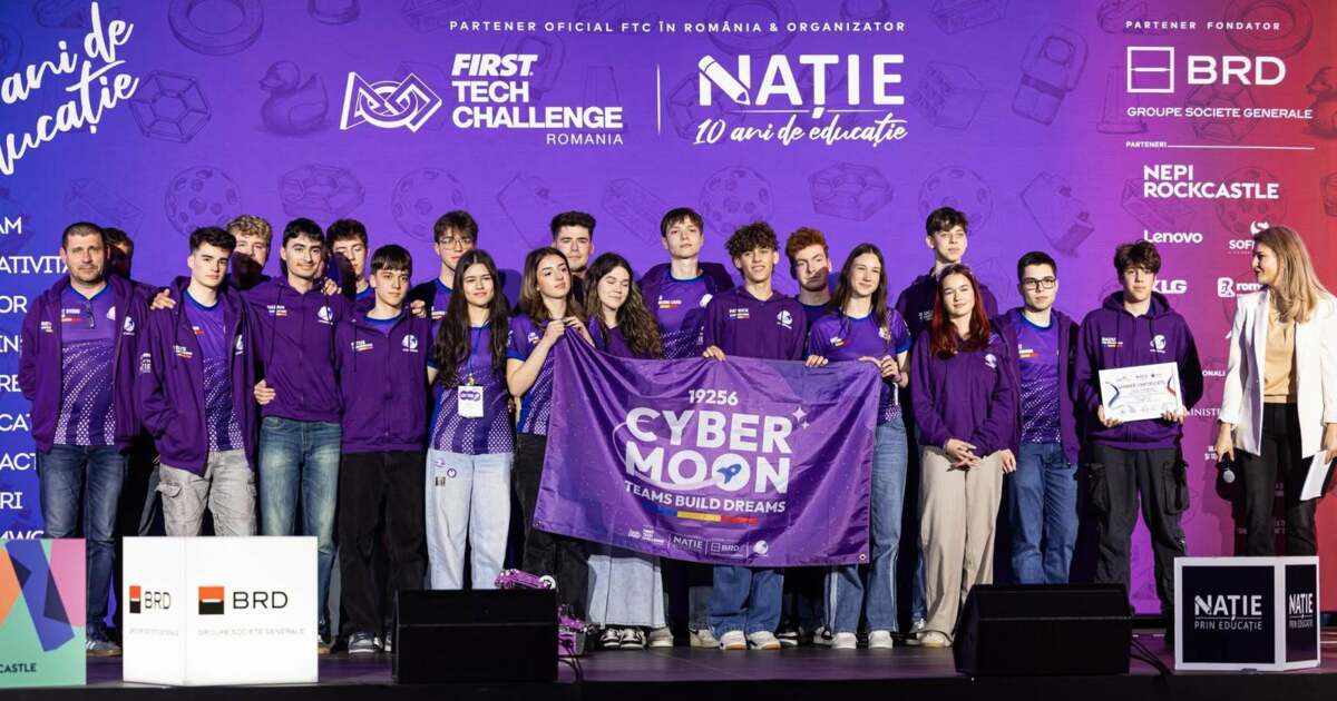 Echipa de robotică CyberMoon de la Colegiul „C.D. Loga” Timișoara reușește o calificare surpriză!