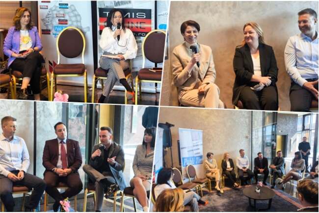 Poza pentru articolul FOTO. Vor scădea prețurile pe piața imobiliară? Verdict unanim al dezvoltatorilor și creditorilor la Târgul Imobiliar Timișoara