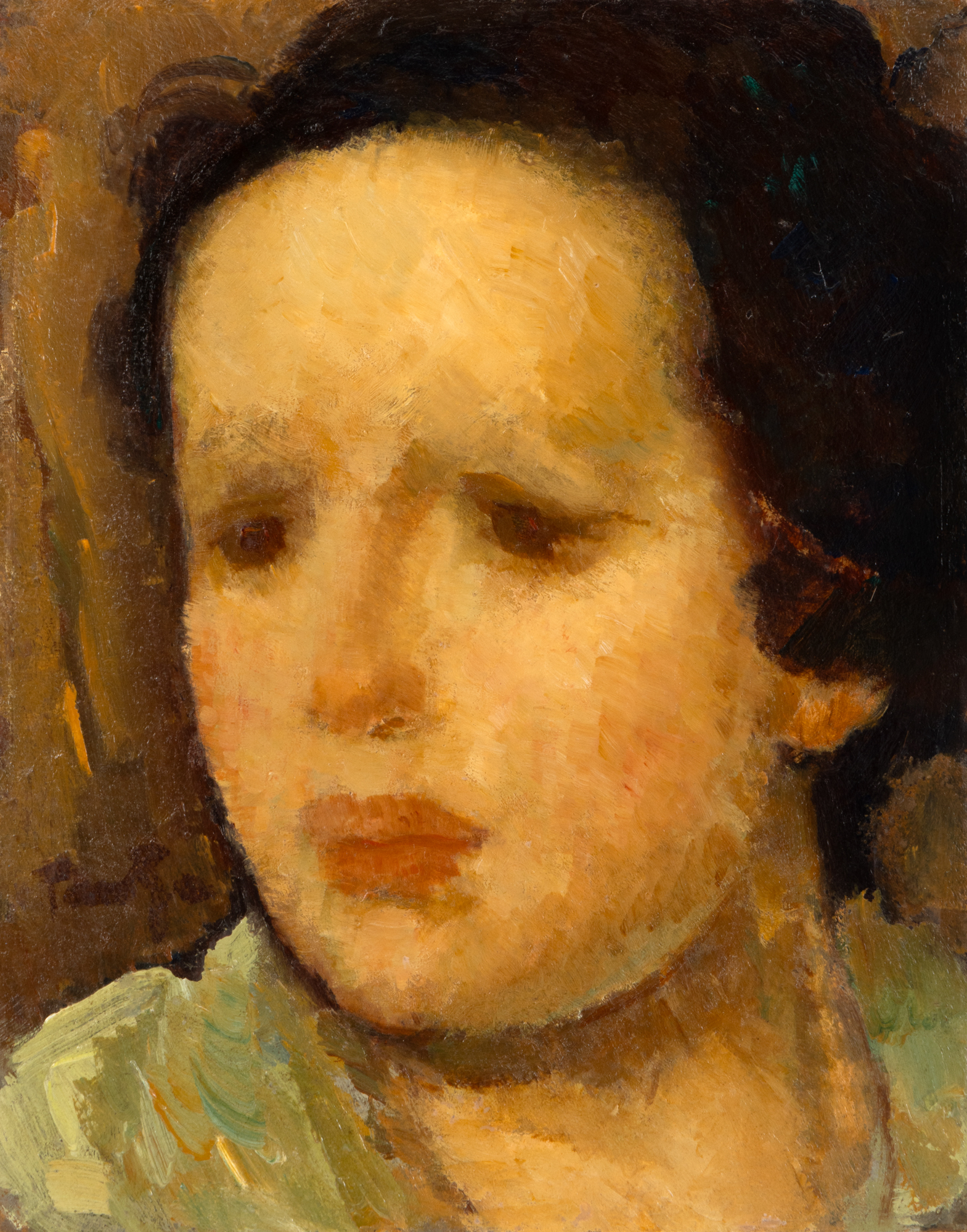 Nicolae-Tonitza_Cap-de-copil_Melancolie