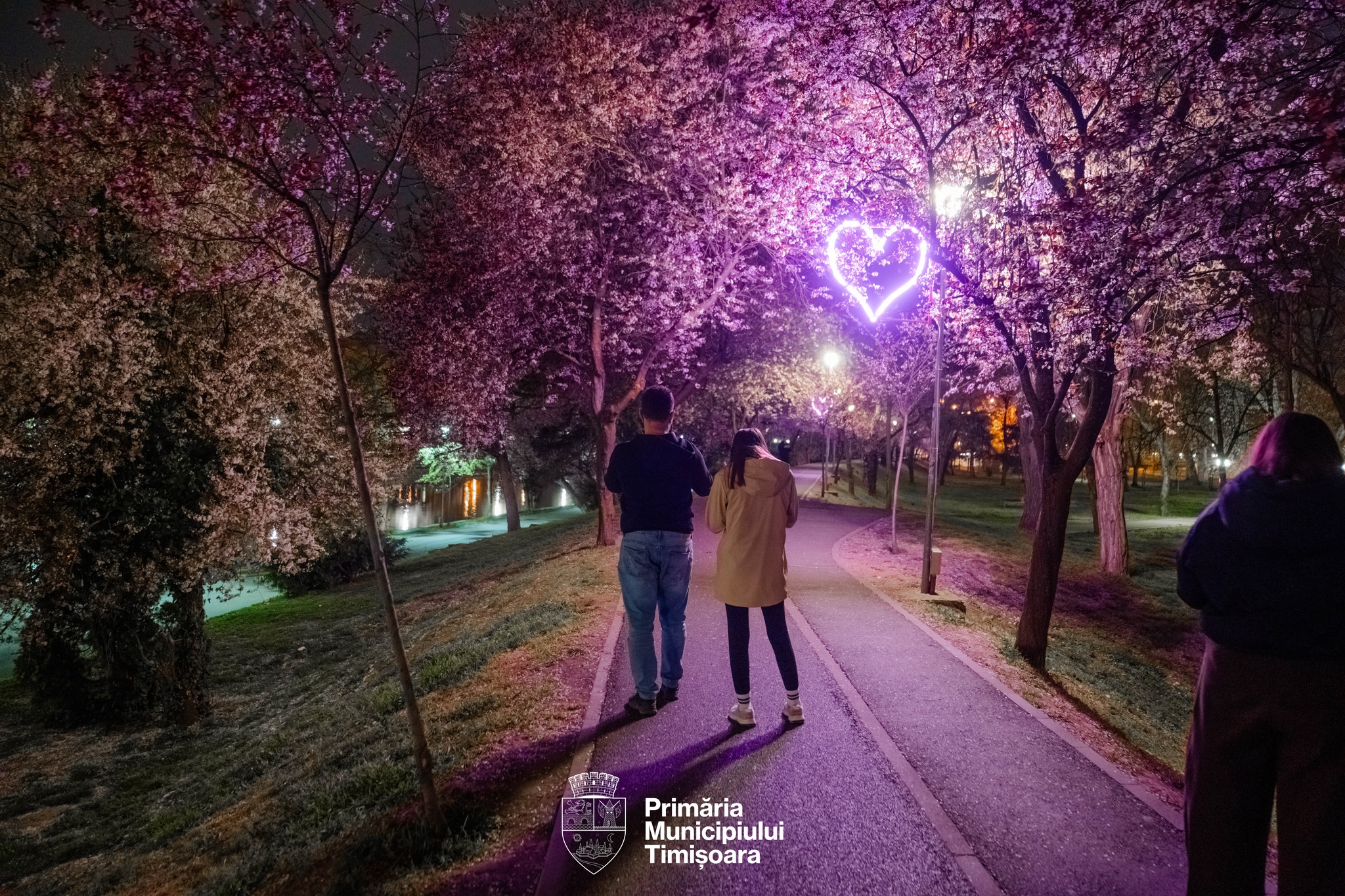 tunelul iubirii luminat