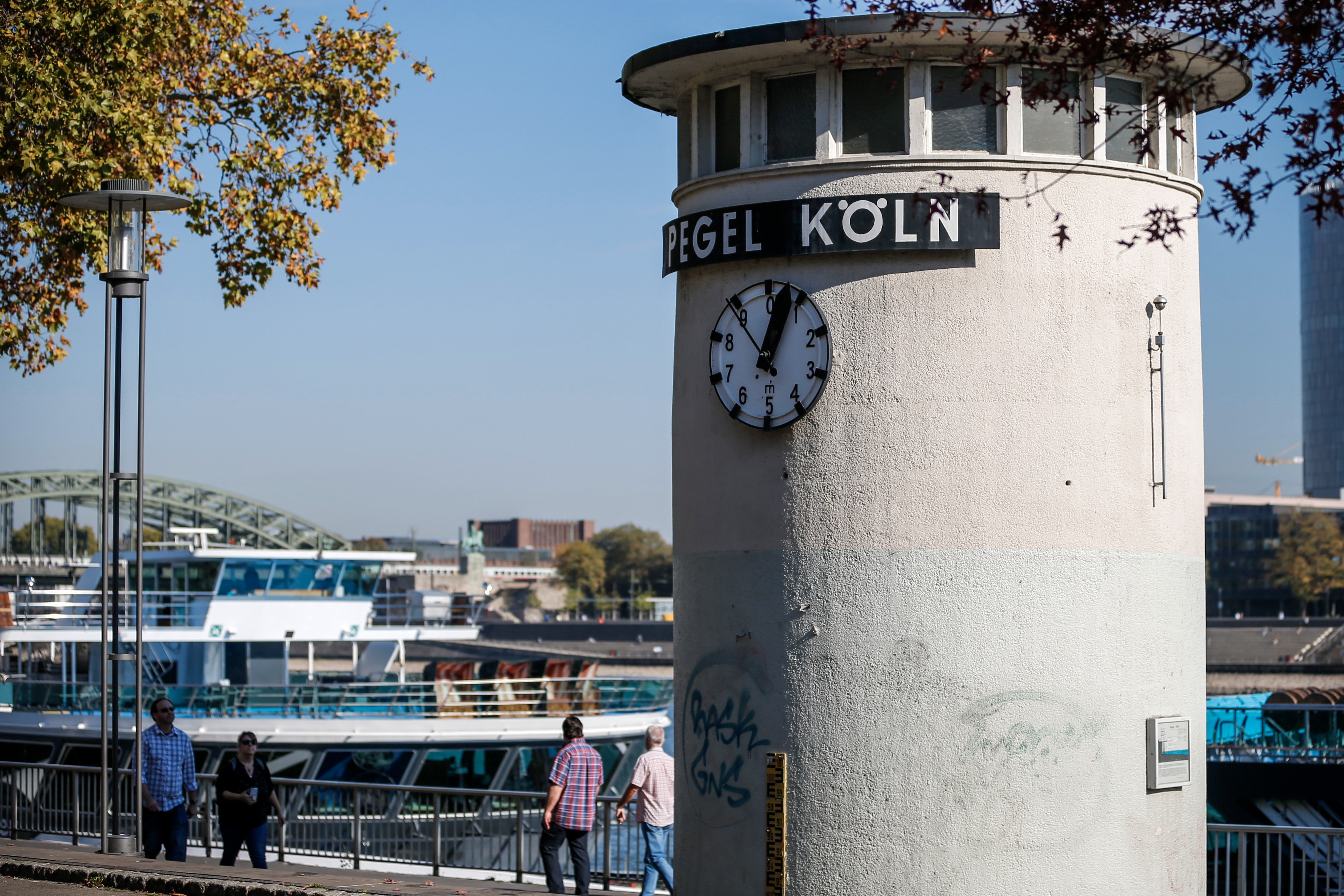 Low water levels falling in North Rhine-Westphalia
