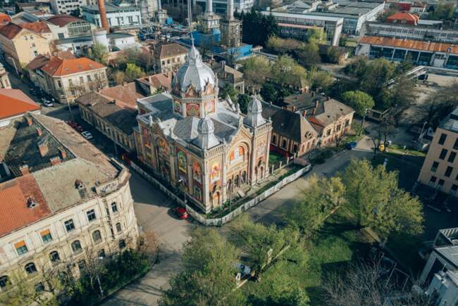 Poza pentru articolul Primăria Timișoara preia și casa de rugăciuni a Sinagogii din Fabric. Cum va fi amenajat întreg ansamblul