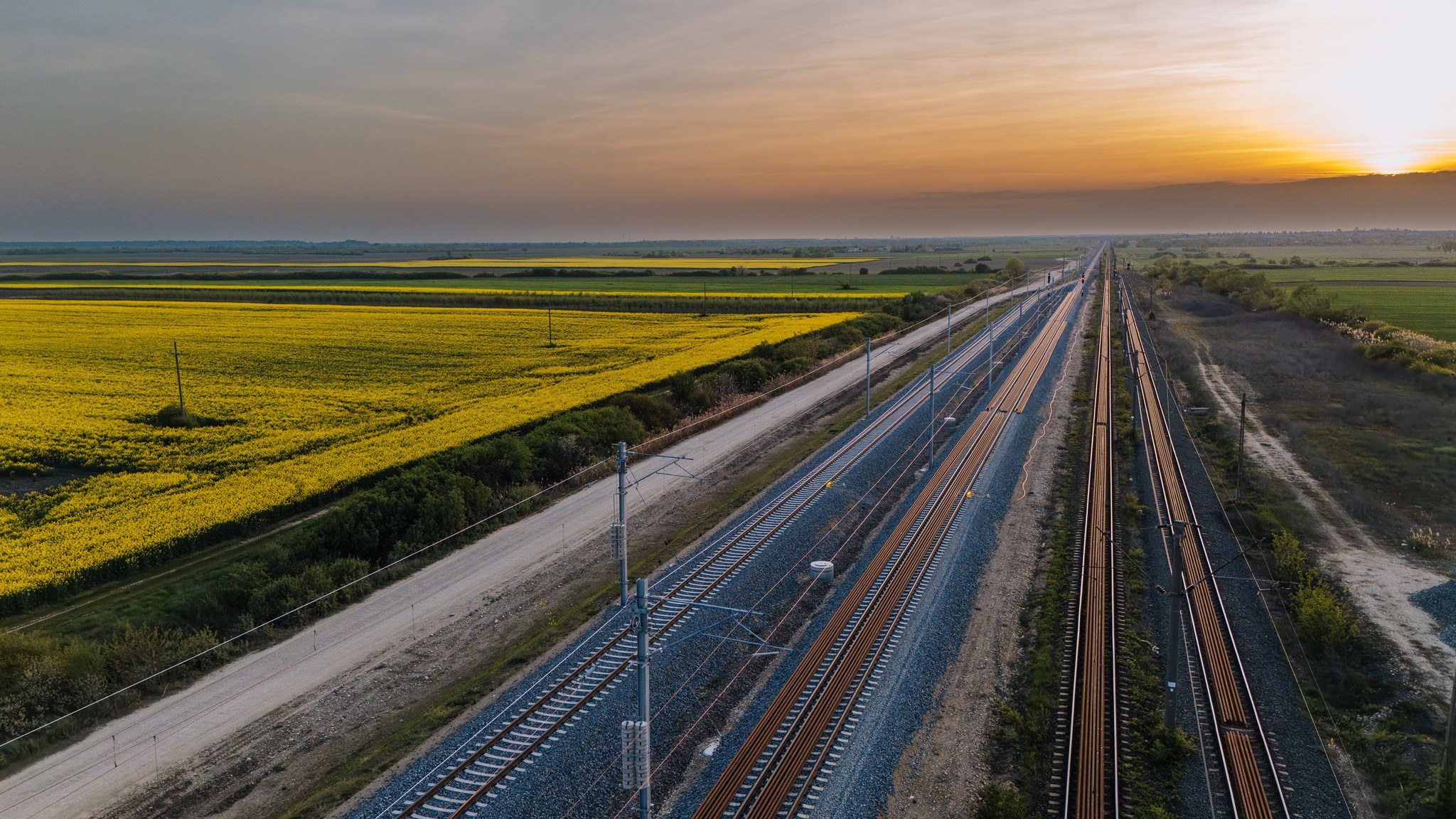 cale ferată modernizată