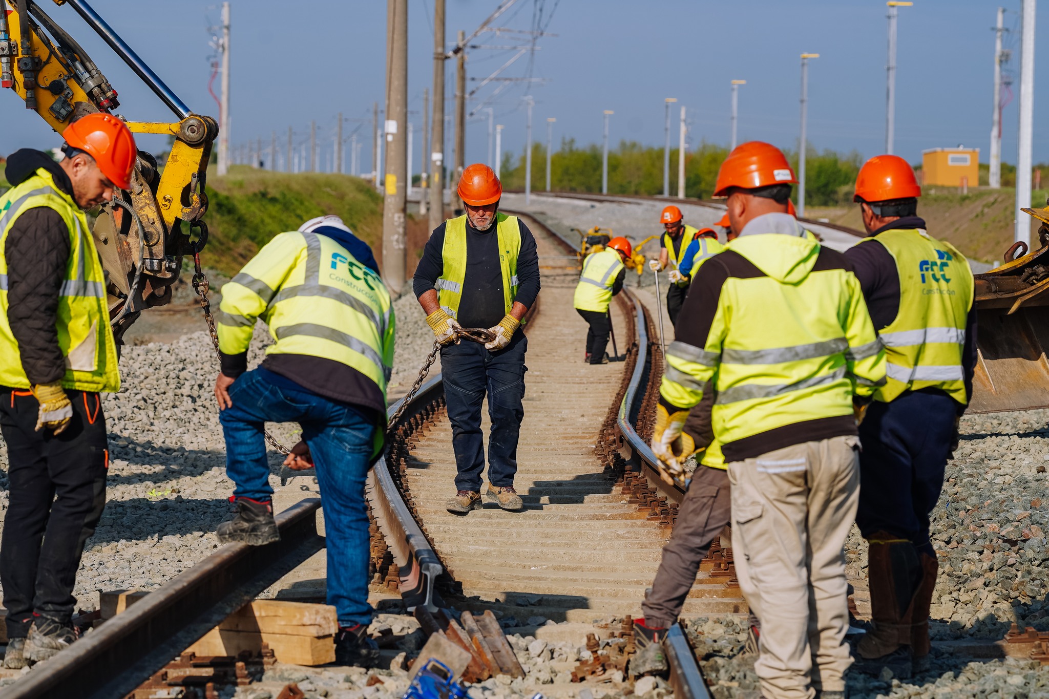 lucrări cale ferată CFR