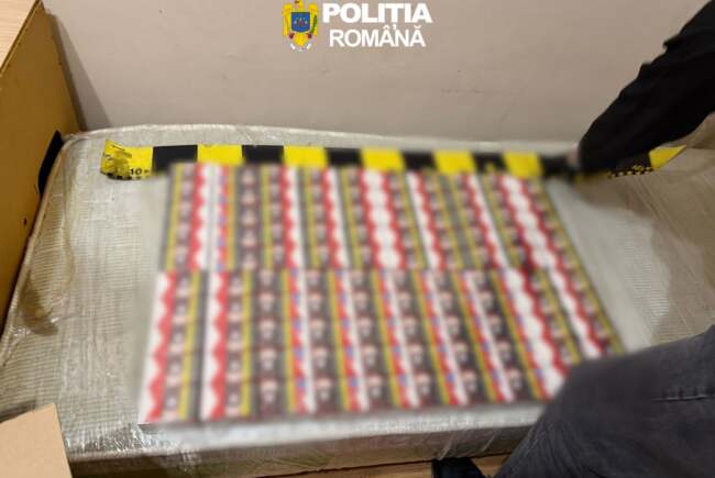 Poza pentru articolul VIDEO. Femeie din Timișoara, reținută după ce polițiștii i-au găsit sute de pachete de țigări netimbrate în casă