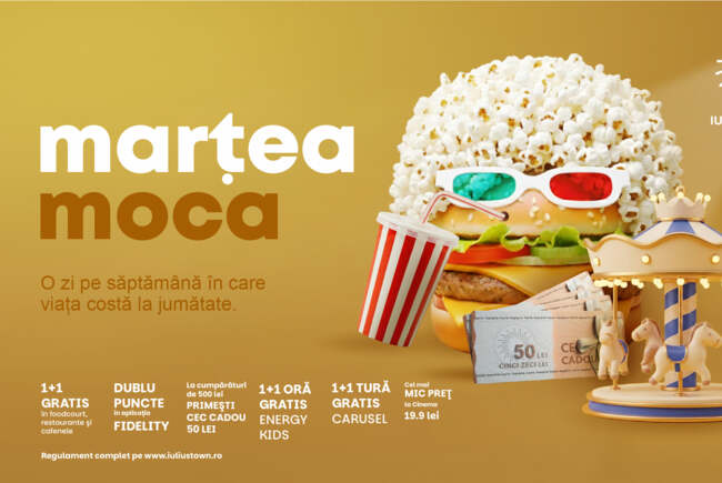 Poza pentru articolul Iulius Town te așteaptă la „Marțea Moca”
