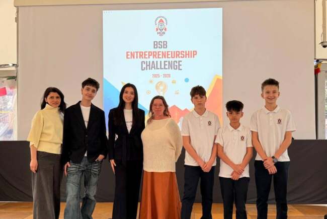 Poza pentru articolul Educație aplicată: elevi British International School din Timișoara premiați în competiții naționale de antreprenoriat pentru soluții dedicate sănătății