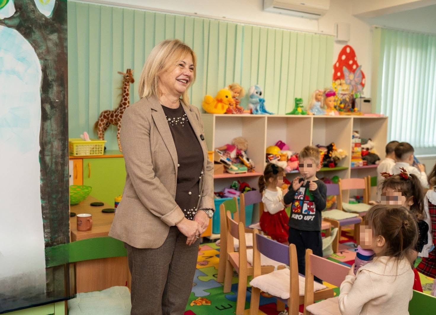 Vizită Proiect educațional „Citește-mi 100 de povești„ Grădinița Șag