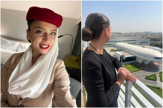 FOTO. Tania Lăpuște, însoțitoare de bord și trainer: „Fiecare zbor înseamnă sute de povești și culturi diferite”