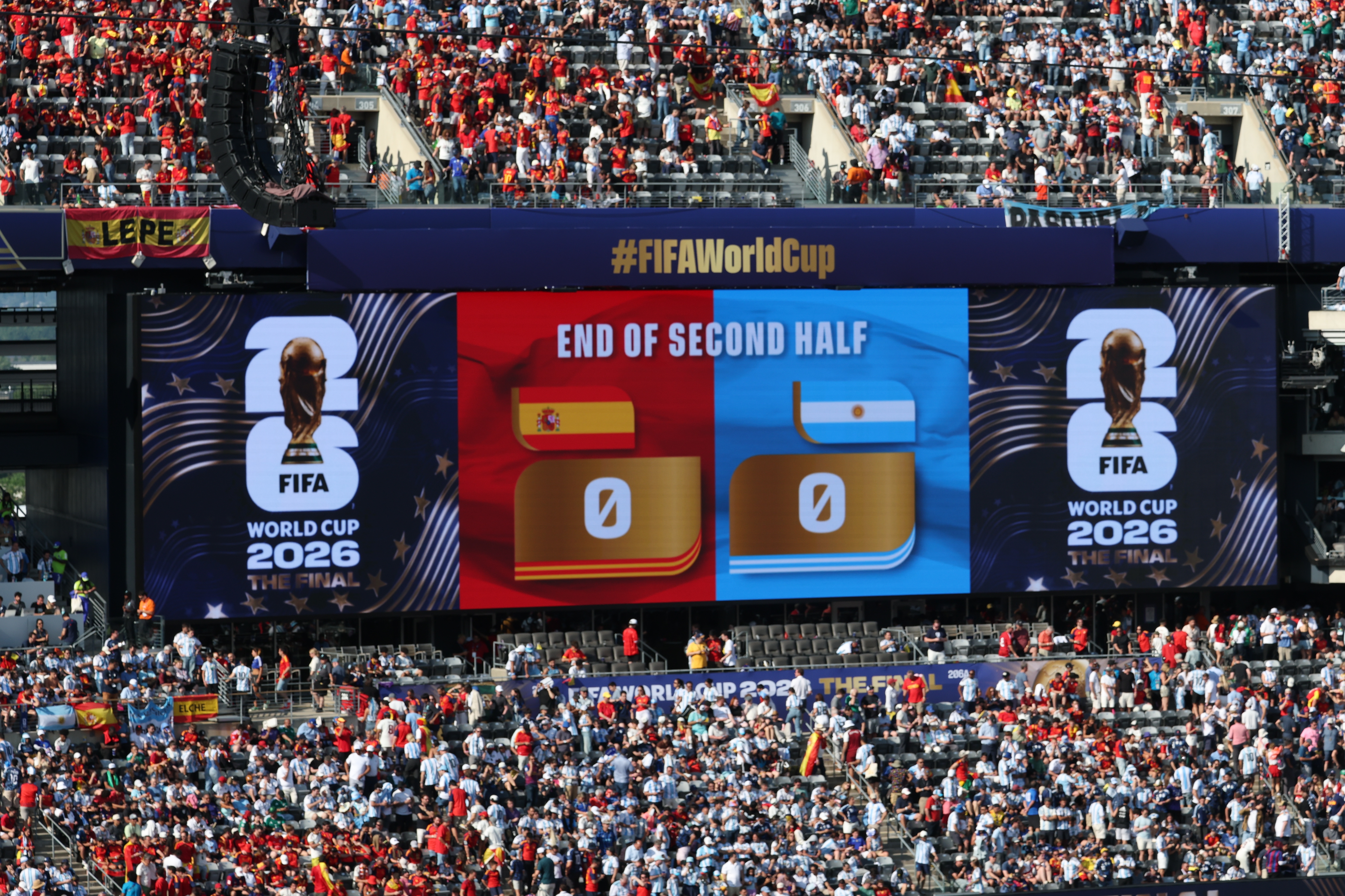 FIFA World Cup 2026 final - Spain vs Argentina