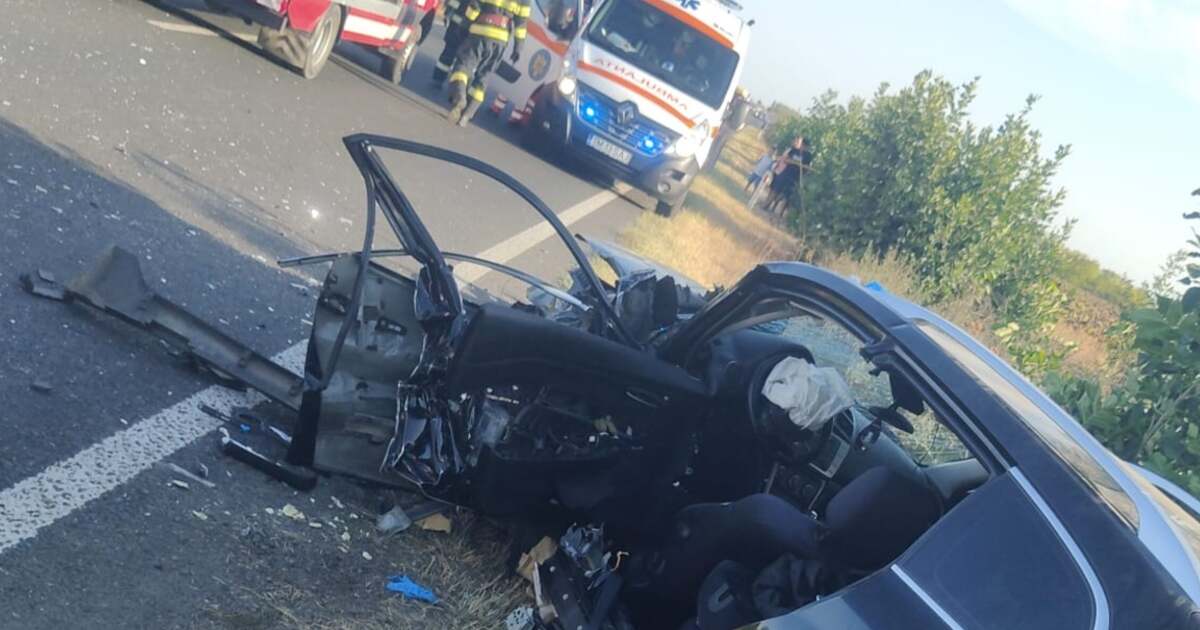 Accident cu trei răniți la Pădureni