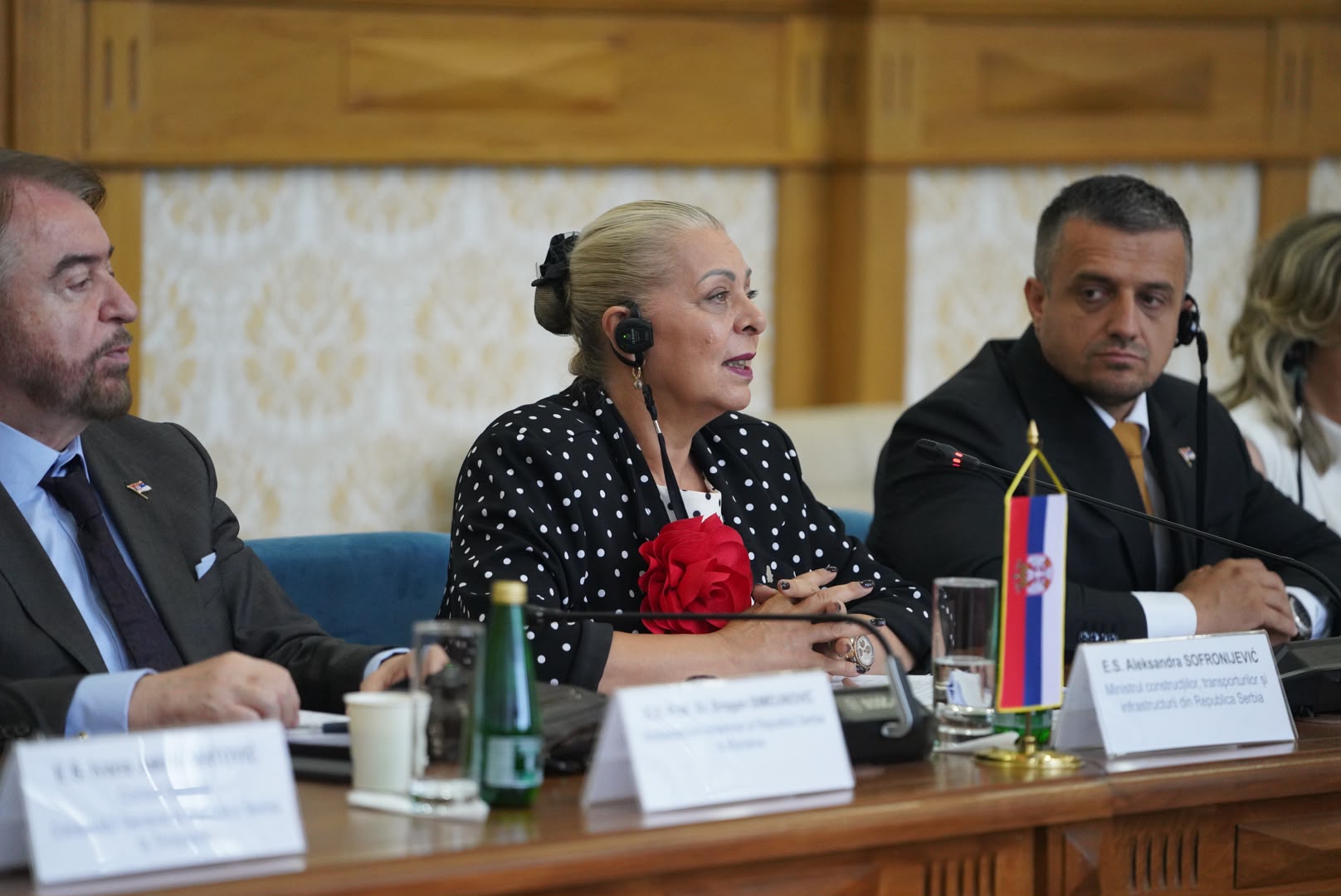 intalnire ministri transporturilor România și Serbia (1)