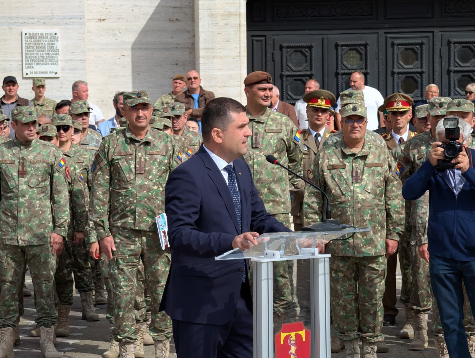 radu miruta la timisoara ceremonie primire drapel spitalul militar (5)