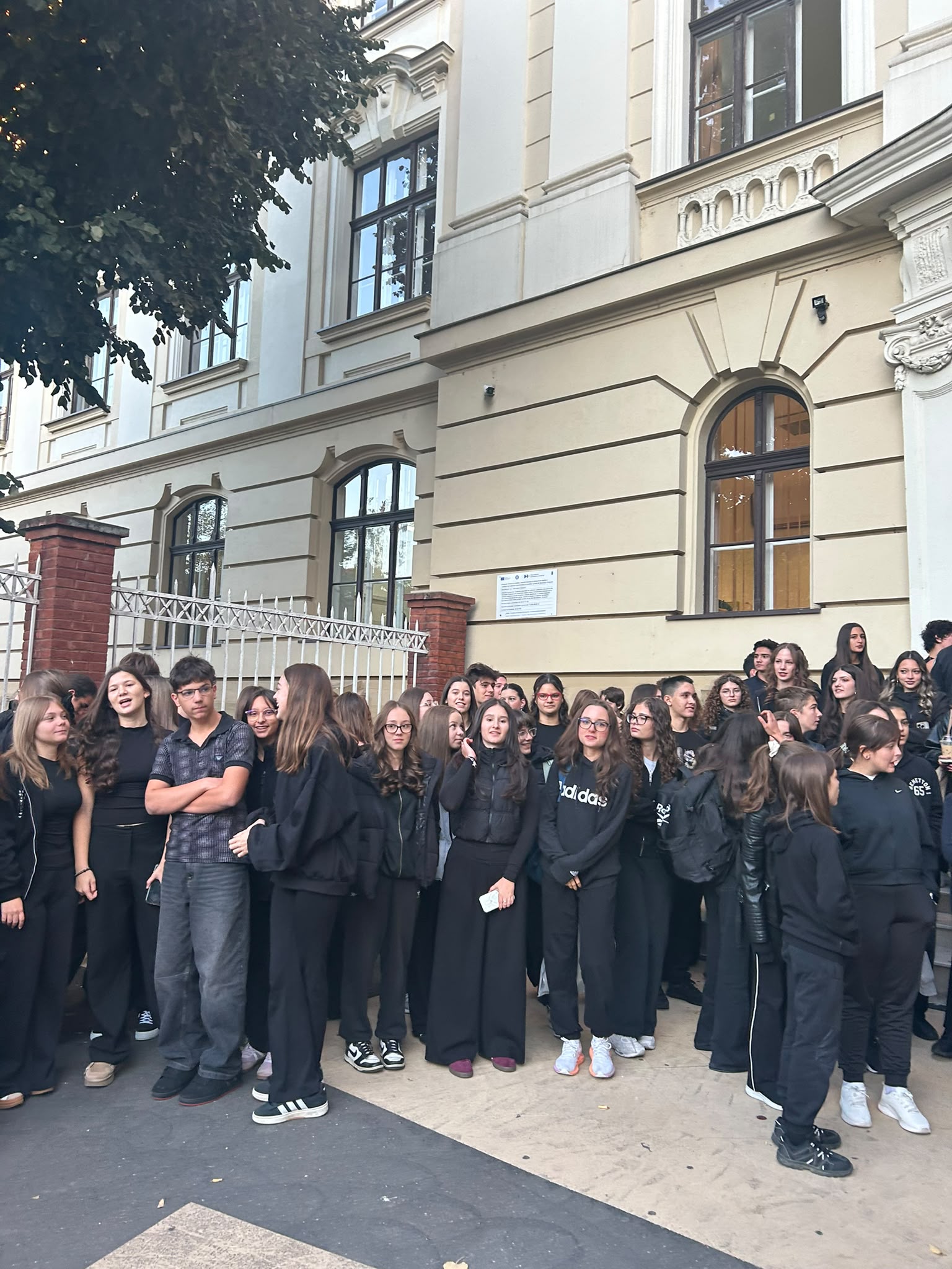 protest elevi timiș uniforme școlare